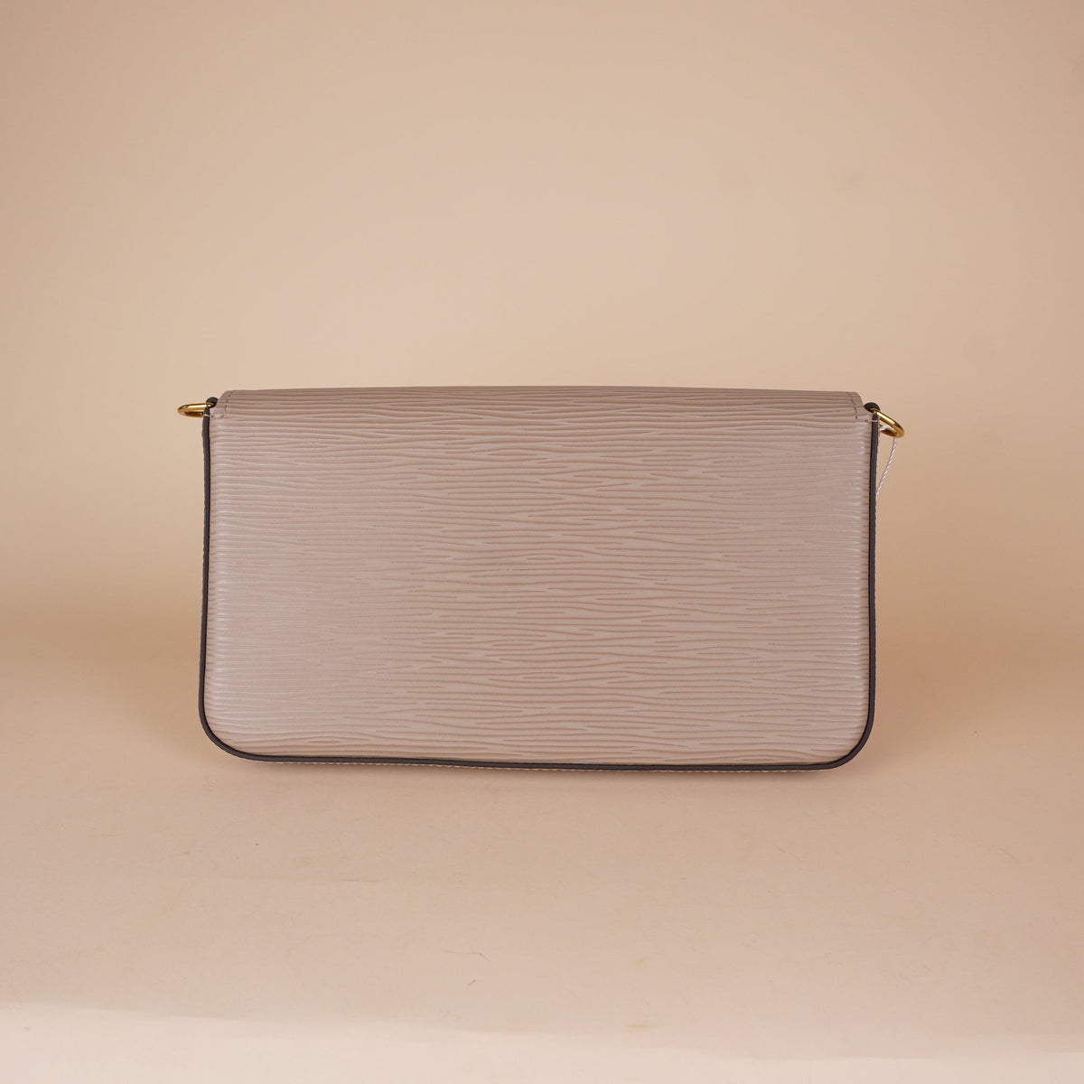 PRE-OWNED LV Félicie Pochette Galet Epi Leather Crossbody Bag