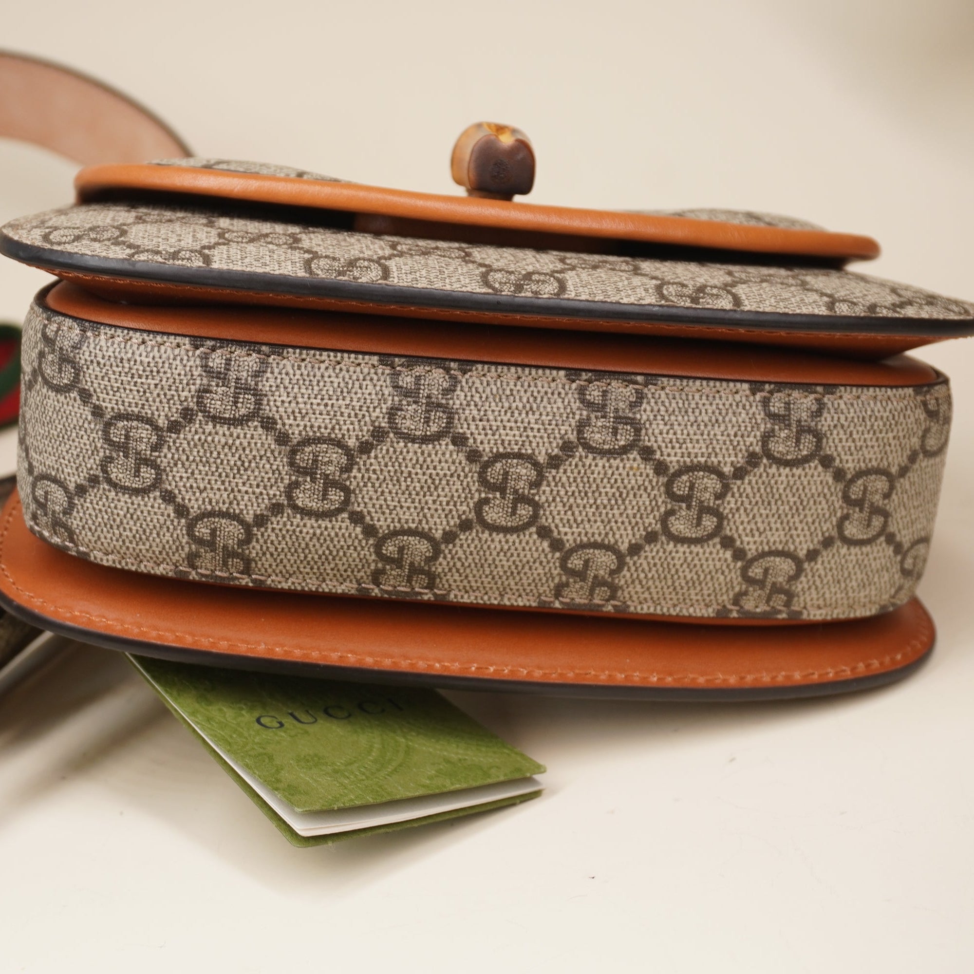 PRE-OWNED GG Runaway Bamboo 1947 Mini Belt-Shoulder Bag