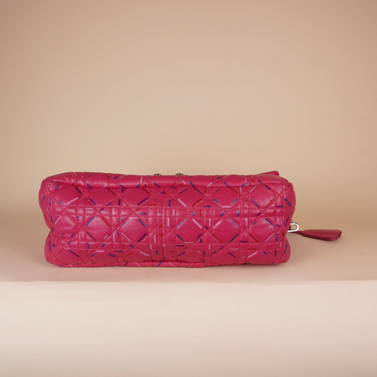 PRE-OWNED Sprinkle Pink New Lock Flap Shoulder Bag