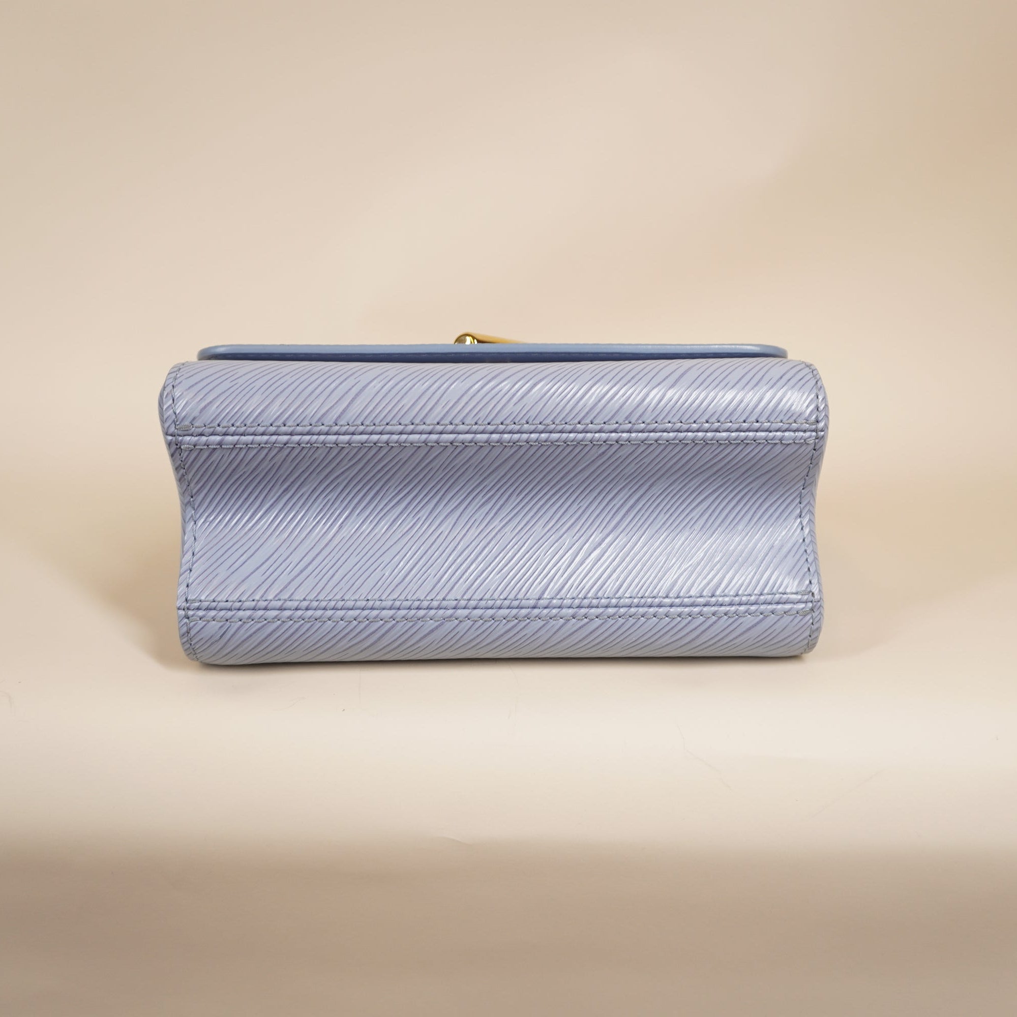 PRE-OWNED LV Twist EPI Leather Blue PM Shoulder Bag