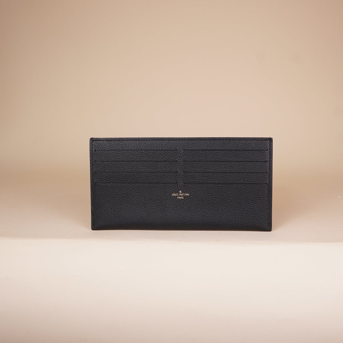 PRE-OWNED LV Empreinte Pochette Felicie Chain Wallet Black
