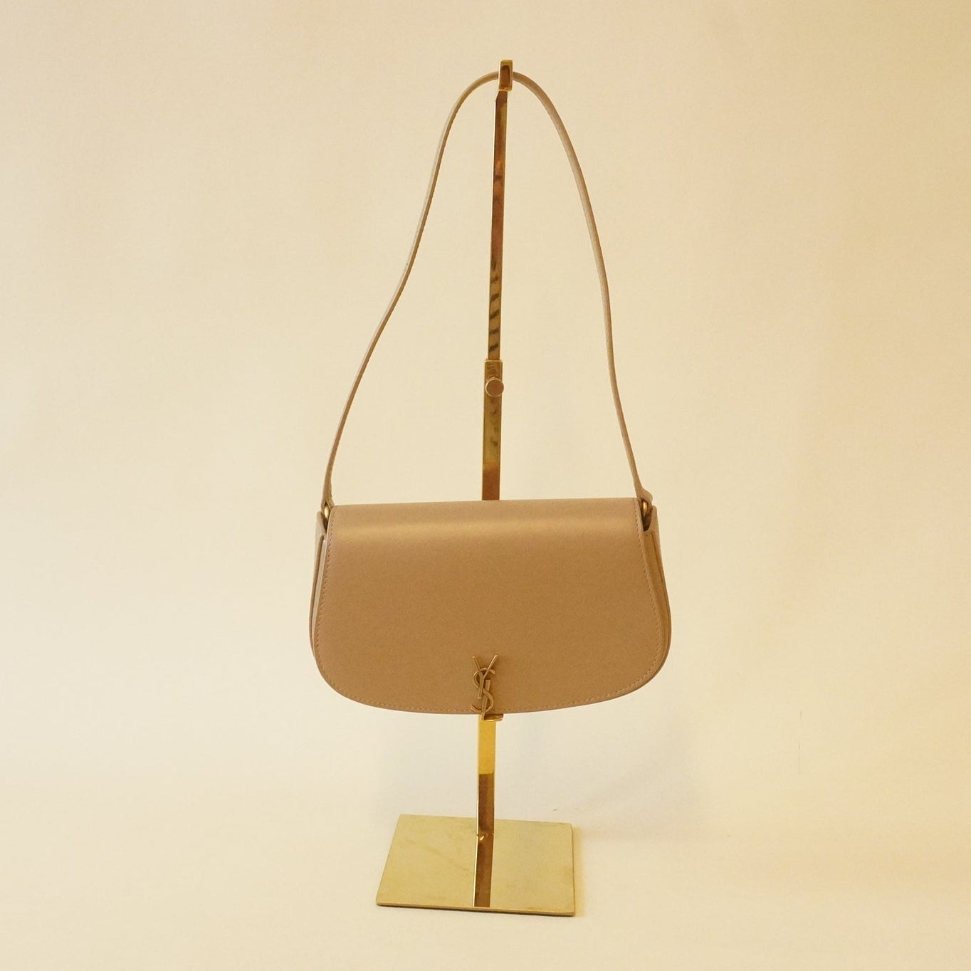 PRE-OWNED Sand Beige Voltaire Shoulder Bag