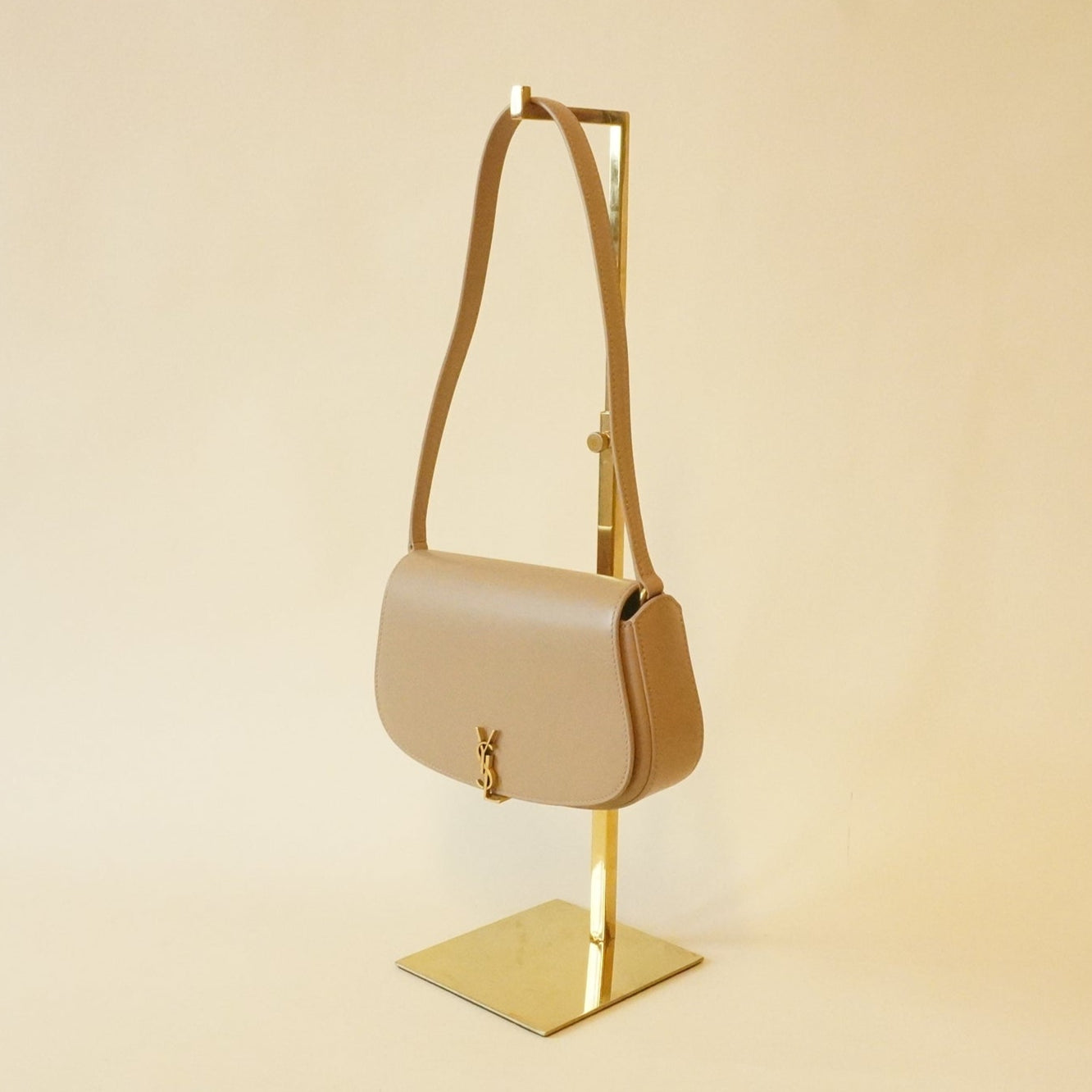 PRE-OWNED Sand Beige Voltaire Shoulder Bag