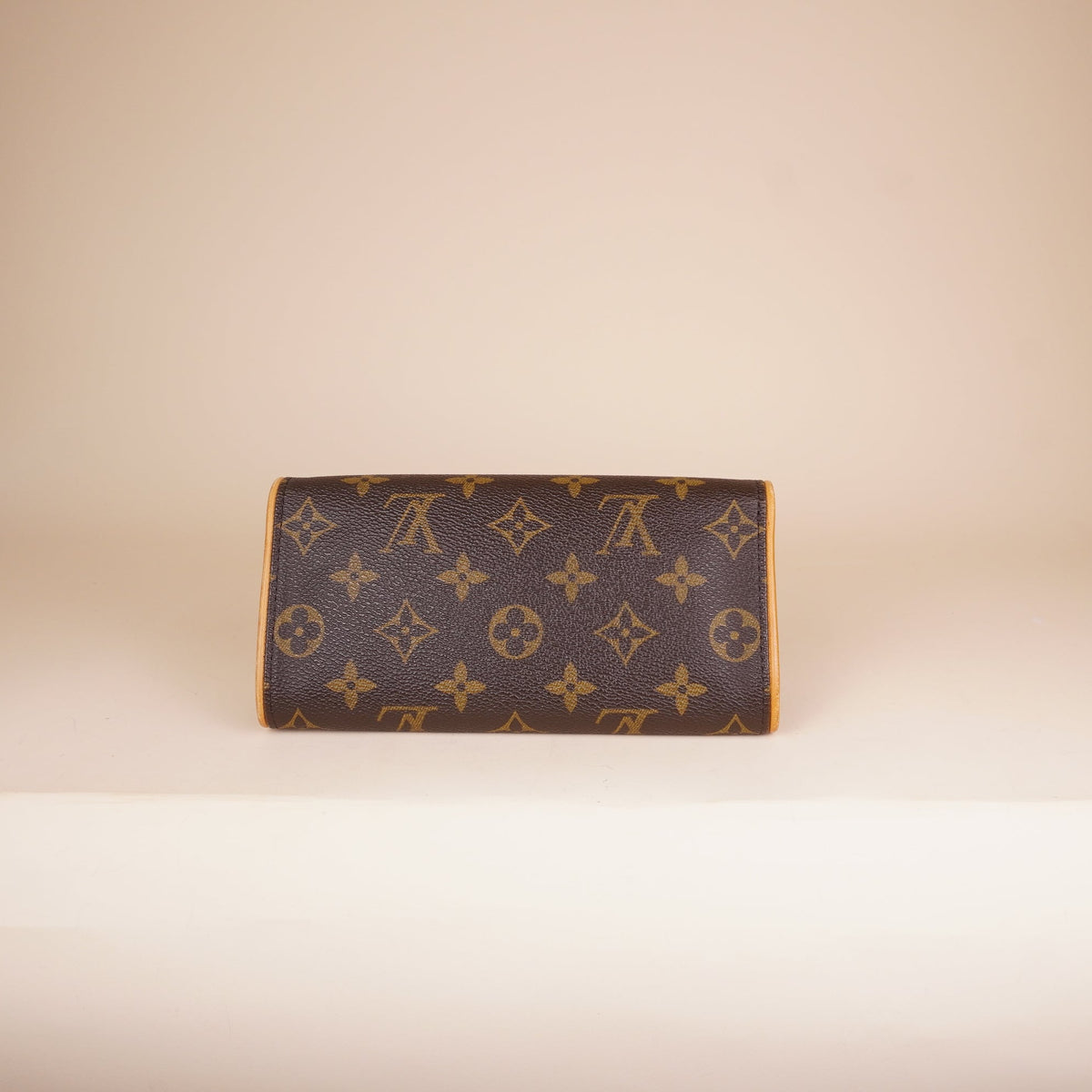 PRE-OWNED LV Monogram Pochette Twin PM