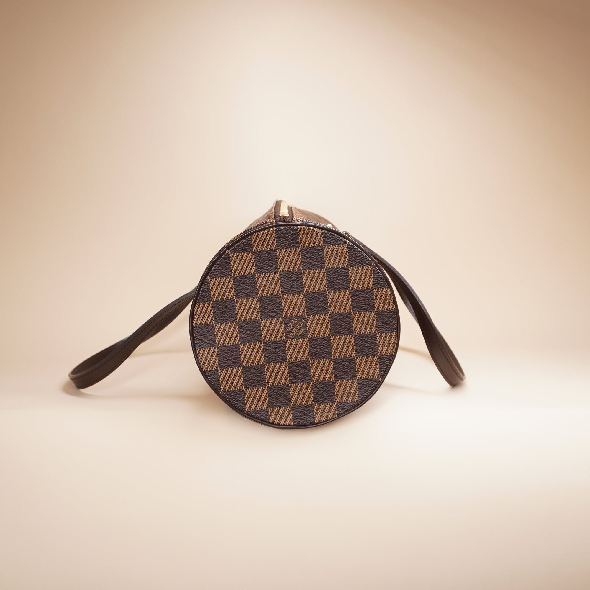 PRE-OWNED LV Papillon 30 Damier Ebene Handbag