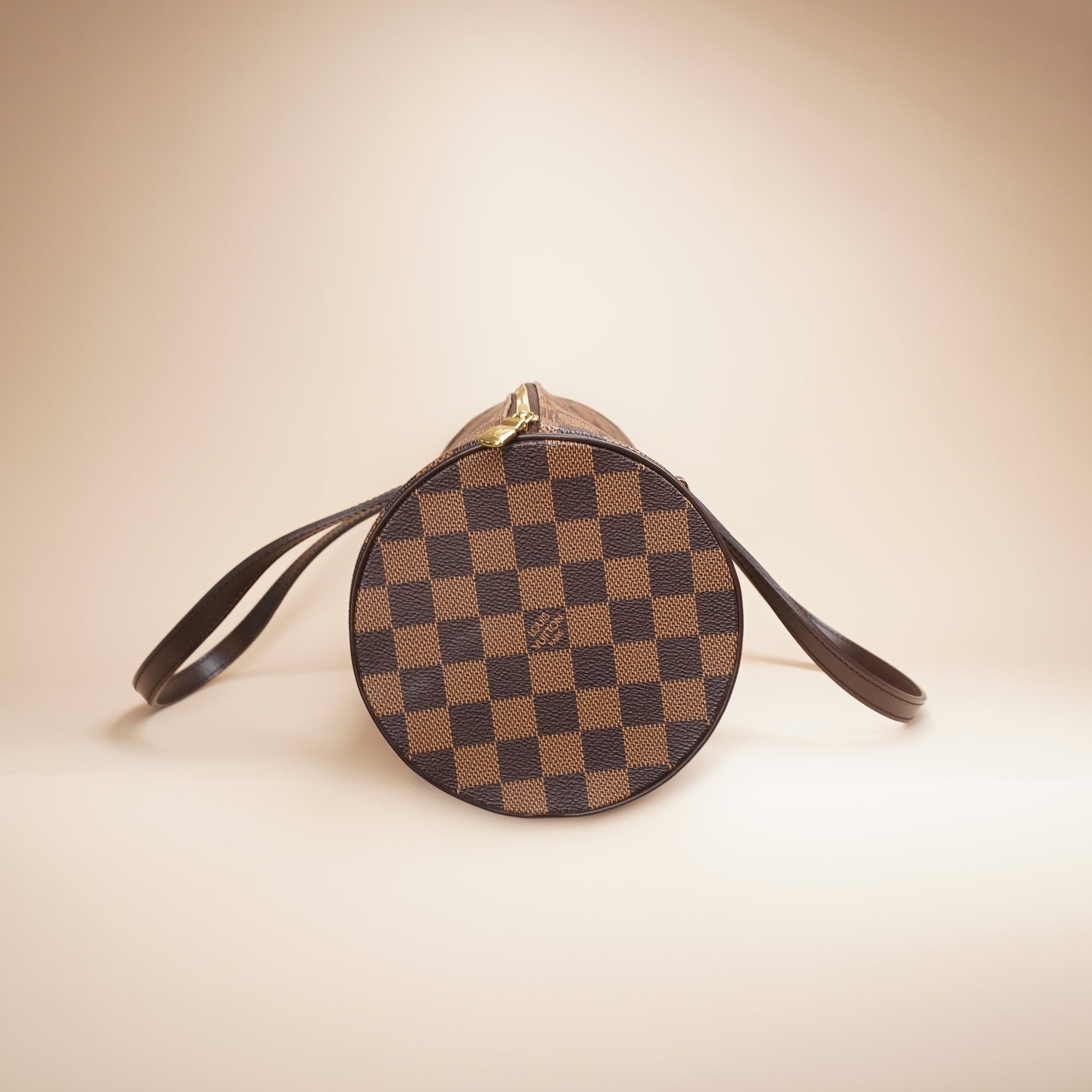 PRE-OWNED LV Papillon 30 Damier Ebene Handbag