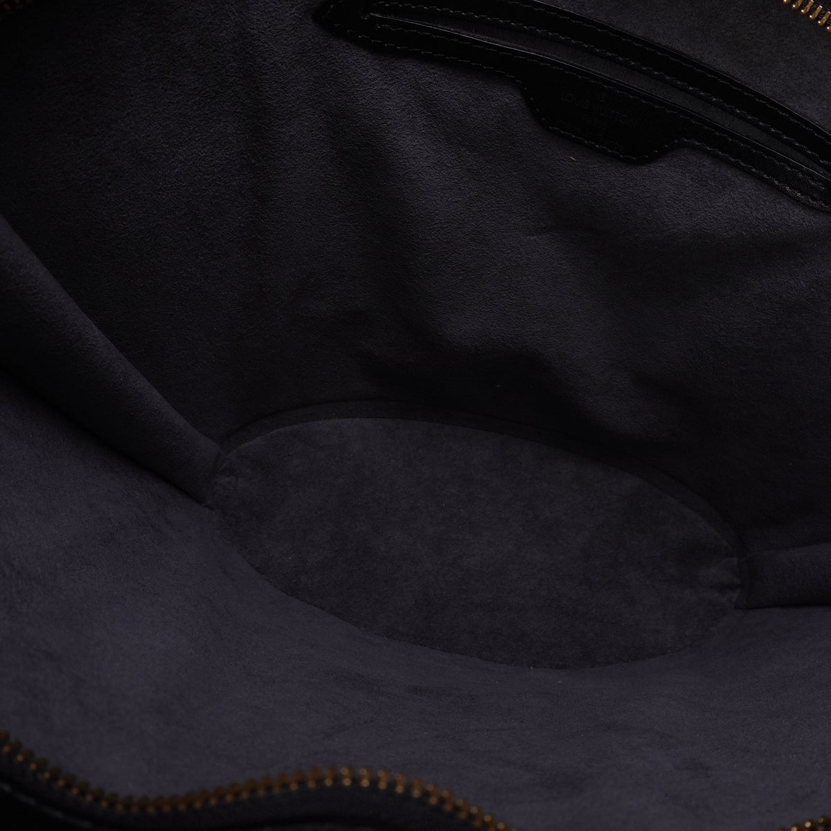 PRE-OWNED LV Epi Saint Jacques PM Black Shoulder Bag