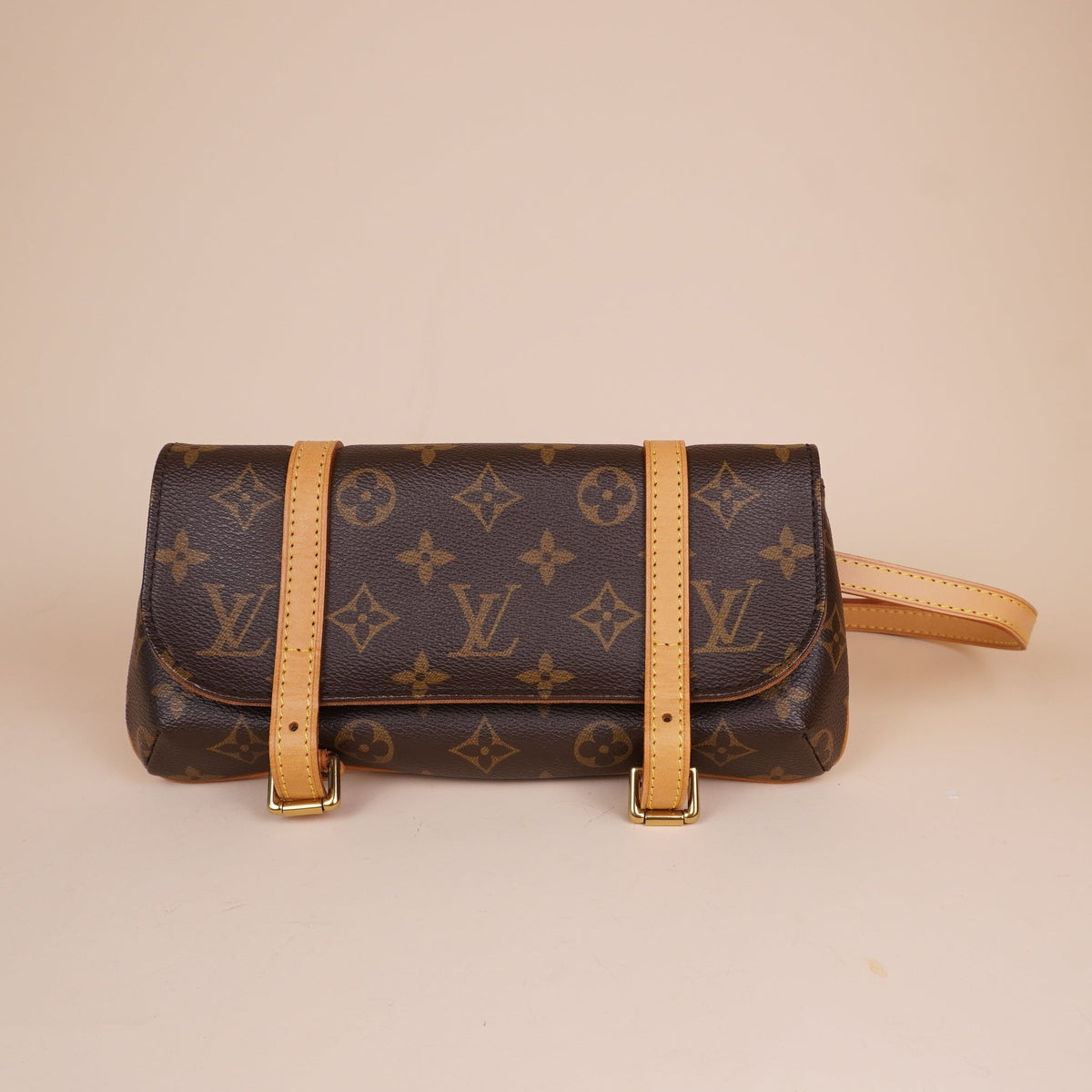 PRE-OWNED LV Monogram Pochette Marelle PM