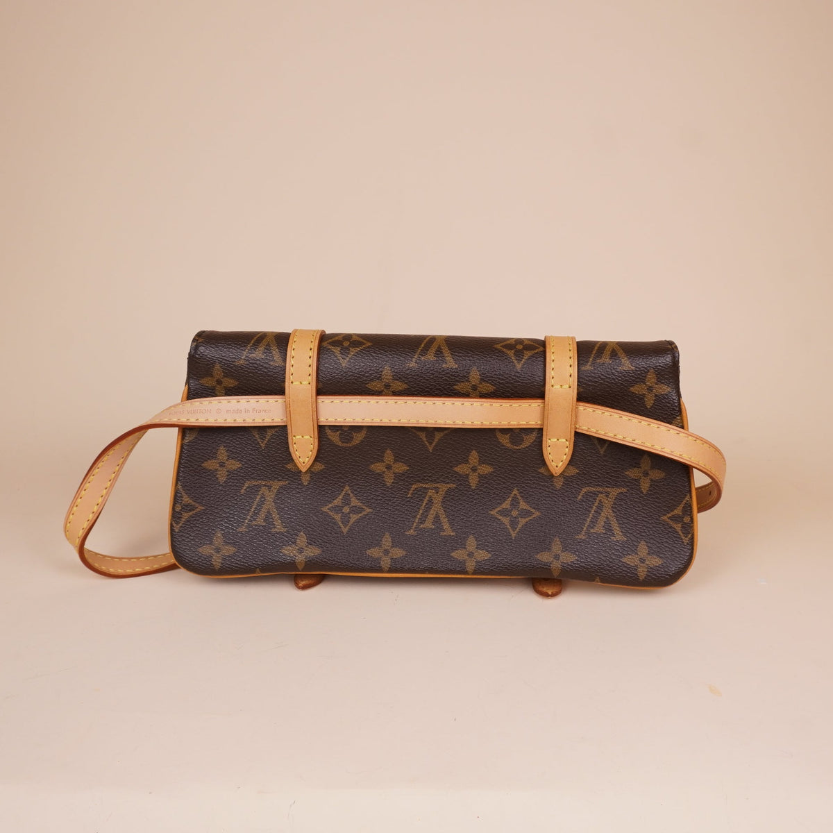 PRE-OWNED LV Monogram Pochette Marelle PM