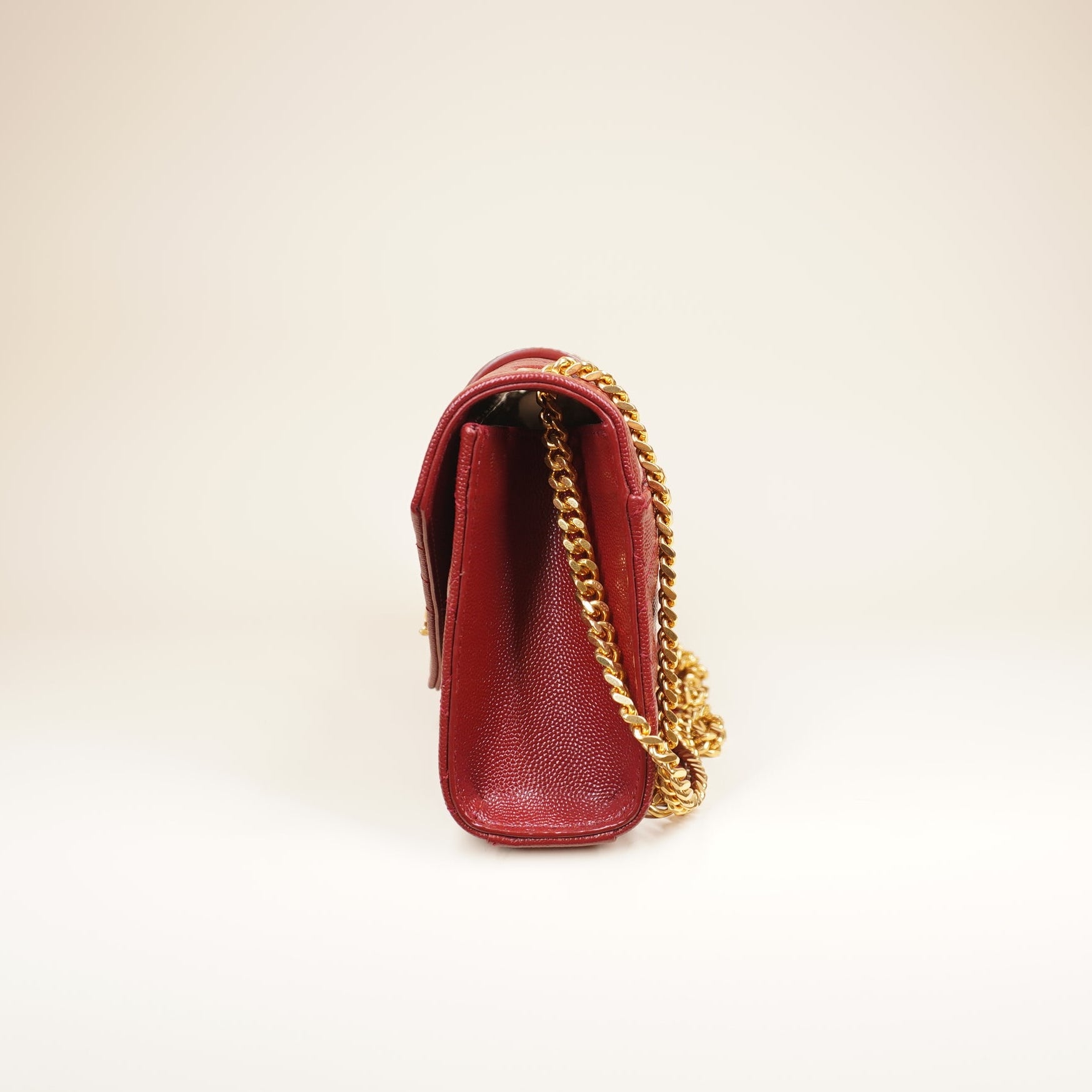 PRE-OWNED Small Grain De Poudre Triquilt Envelope Shoulder Bag