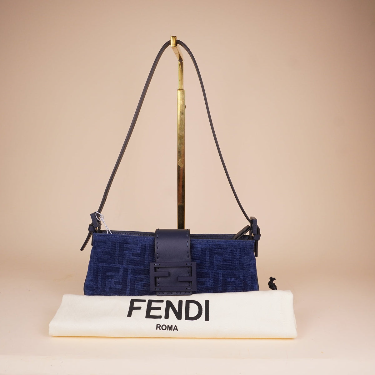  PRE-OWNED Zucca FF Baby B. Small 2026 Shoulder Bag