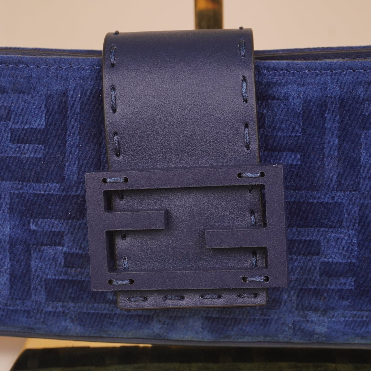 PRE-OWNED Zucca FF Baby B. Small 2026 Shoulder Bag