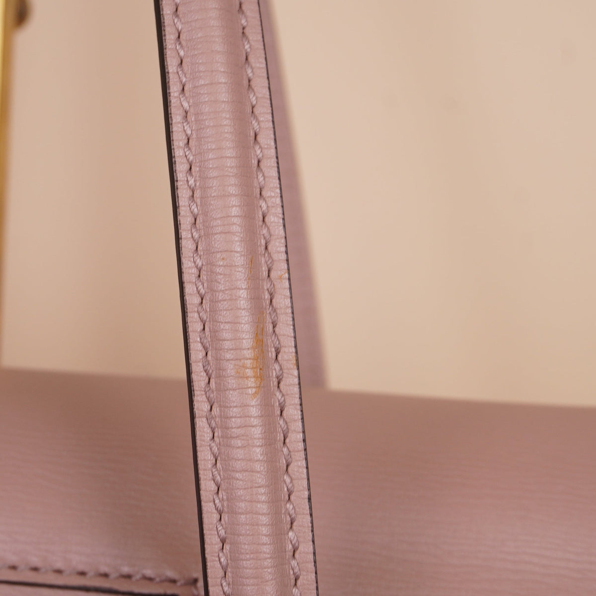 PRE-OWNED GG Medium New Bullet Bamboo Shoulder Bag Old Rose