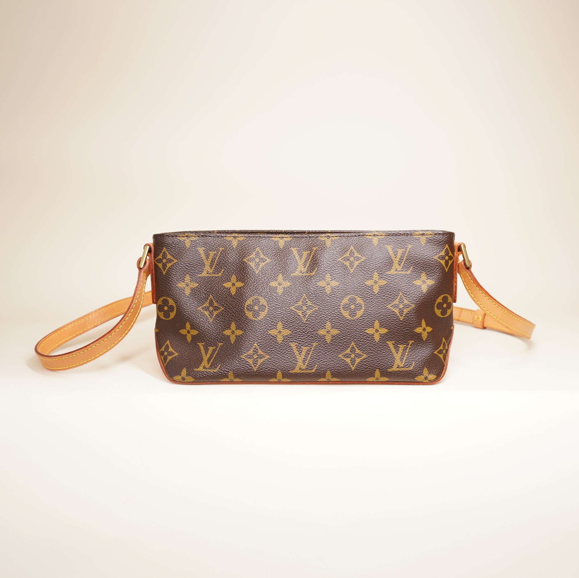 PRE-OWNED LV Monogram Trotteur Canvas Crossbody Bag