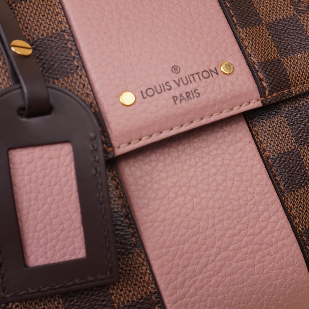 PRE-OWNED LV Magnolia Damier Canvas Bond Street Bag