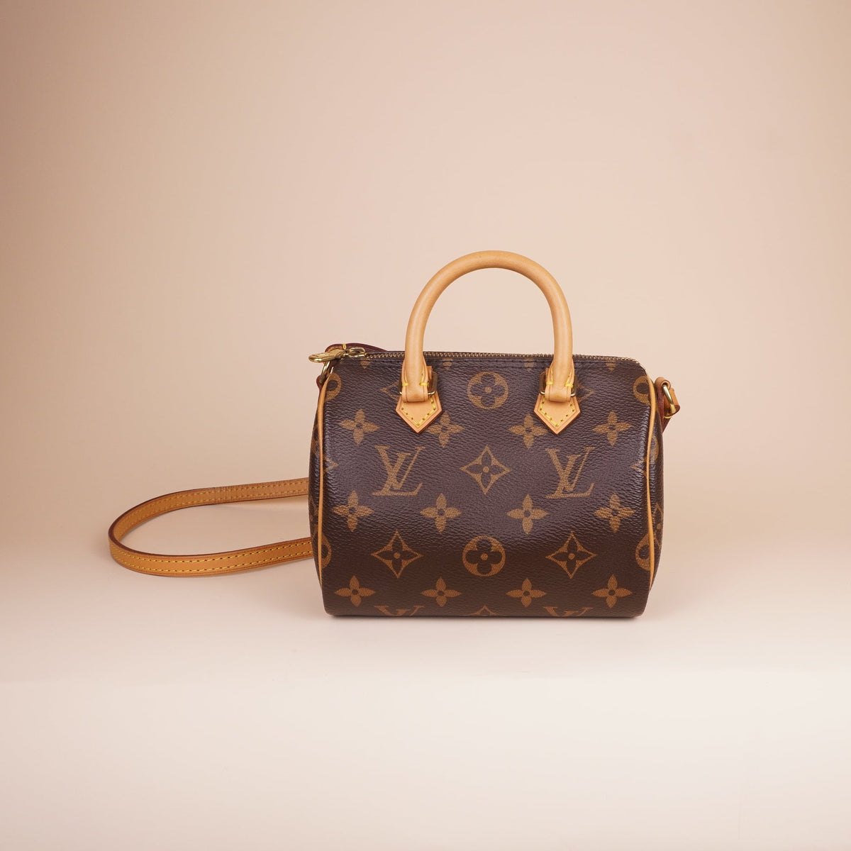 PRE-OWNED LV Monogram Nano Speedy