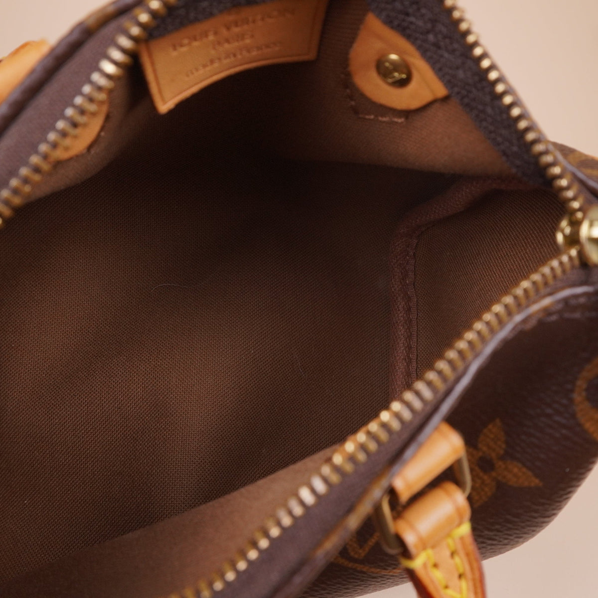 PRE-OWNED LV Monogram Nano Speedy