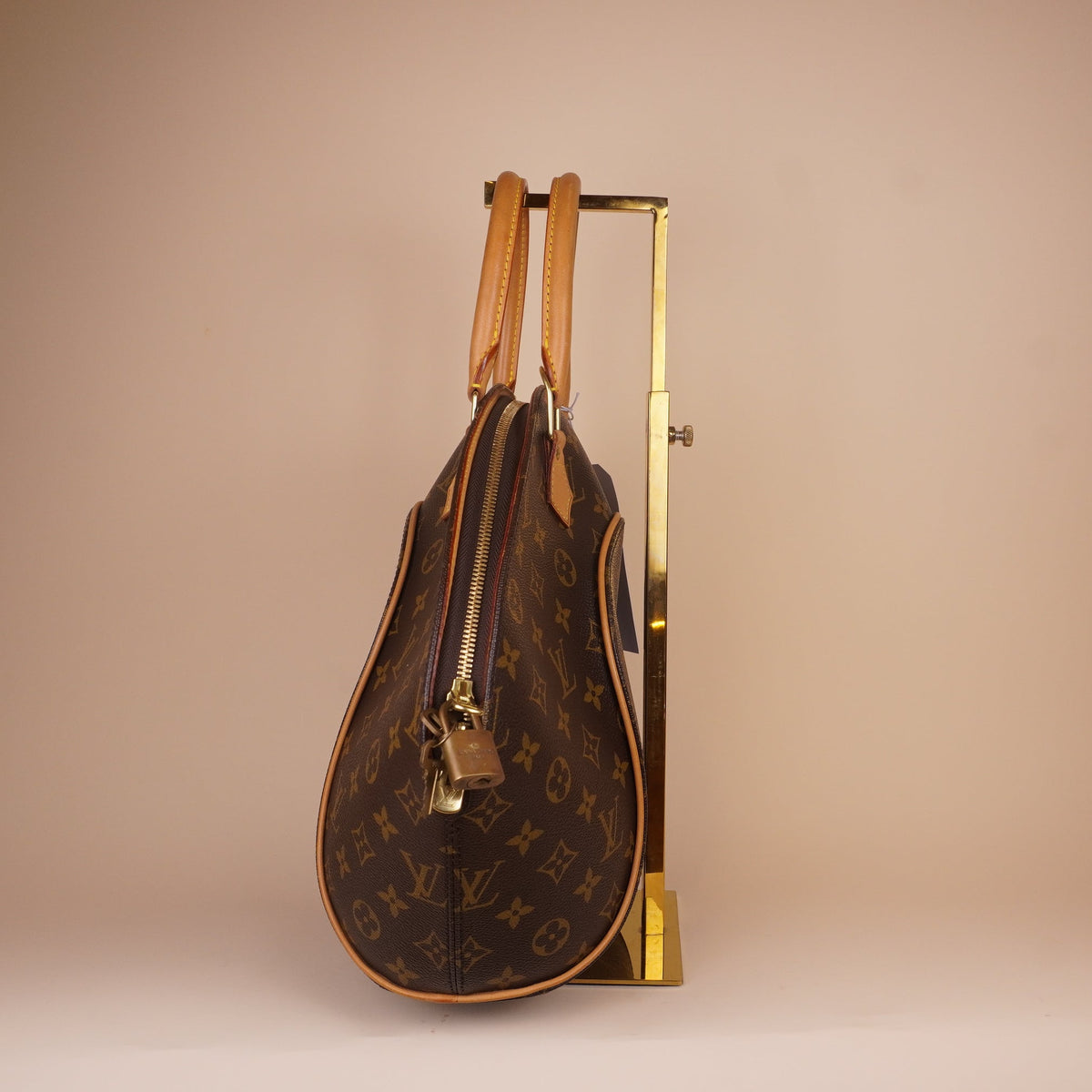 PRE-OWNED LV Ellipse Brown Monogram Canvas Tote Bag