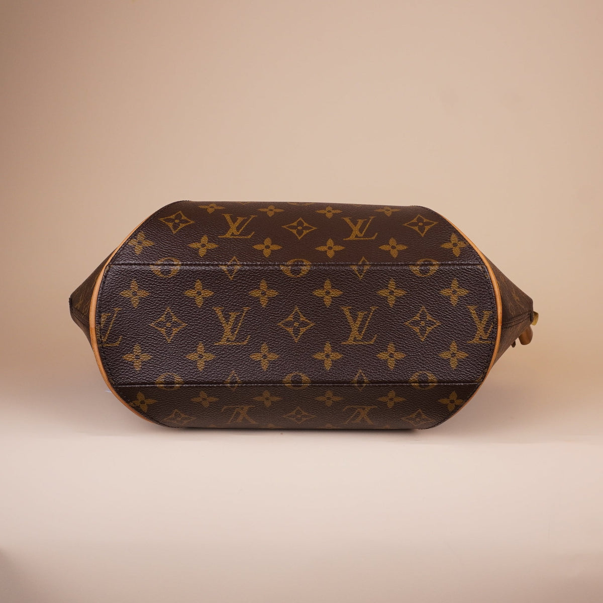 PRE-OWNED LV Ellipse Brown Monogram Canvas Tote Bag