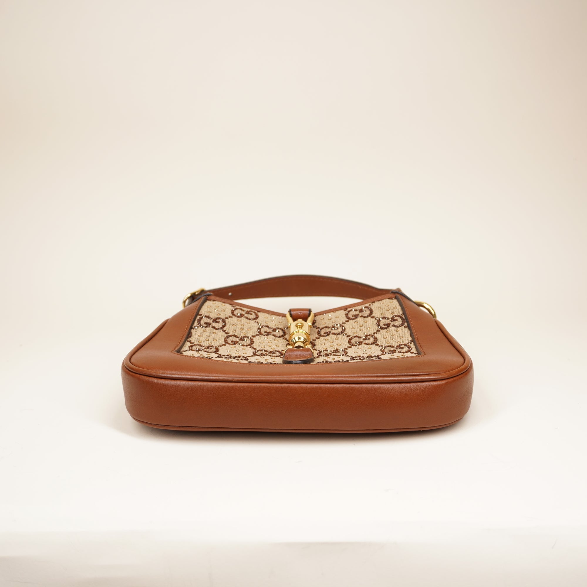 PRE-OWNED GG Jackie 1961 Crystals Mini Shoulder Bag