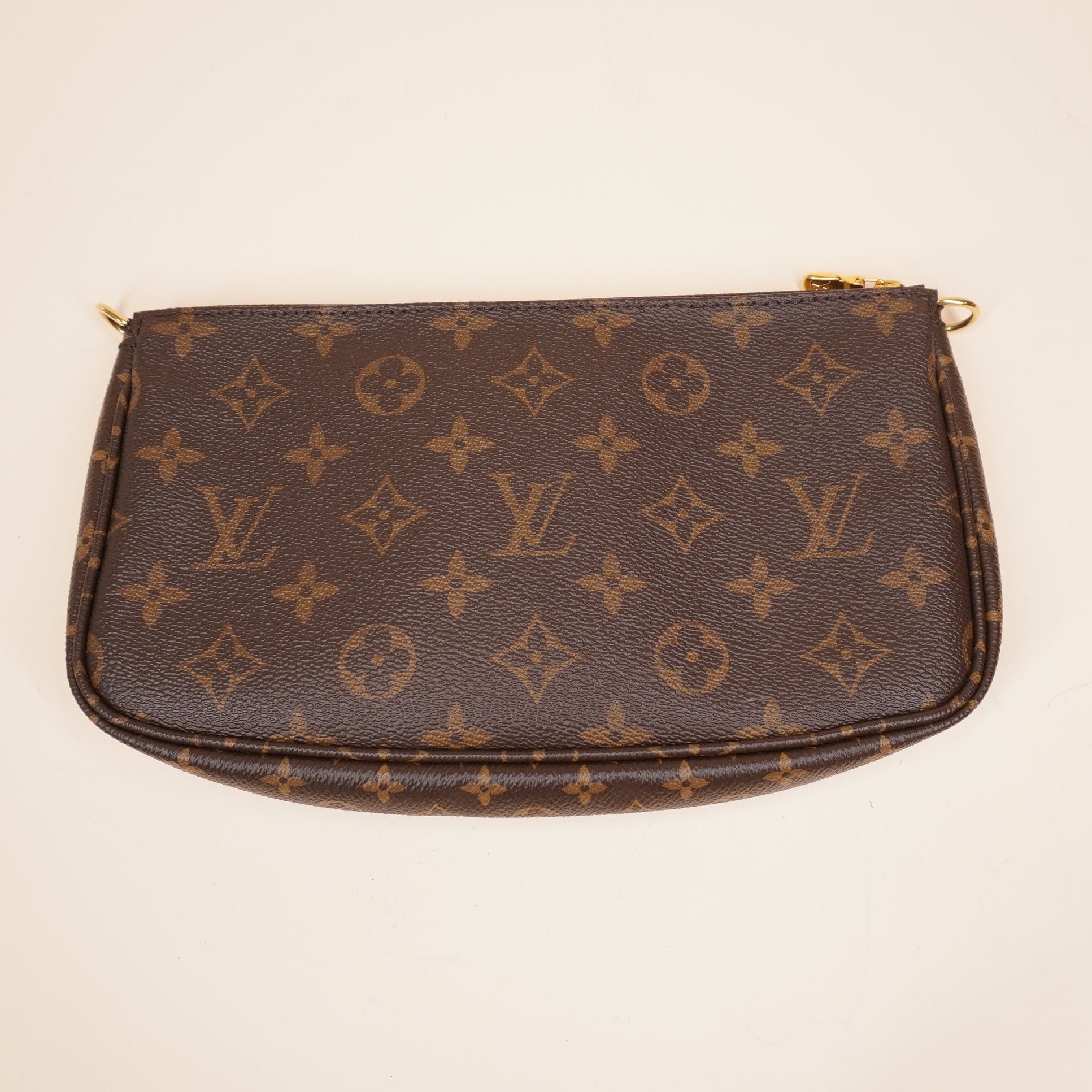 PRE-OWNED LV Monogram Canvas Multipochette Accessories Crossbody Bag