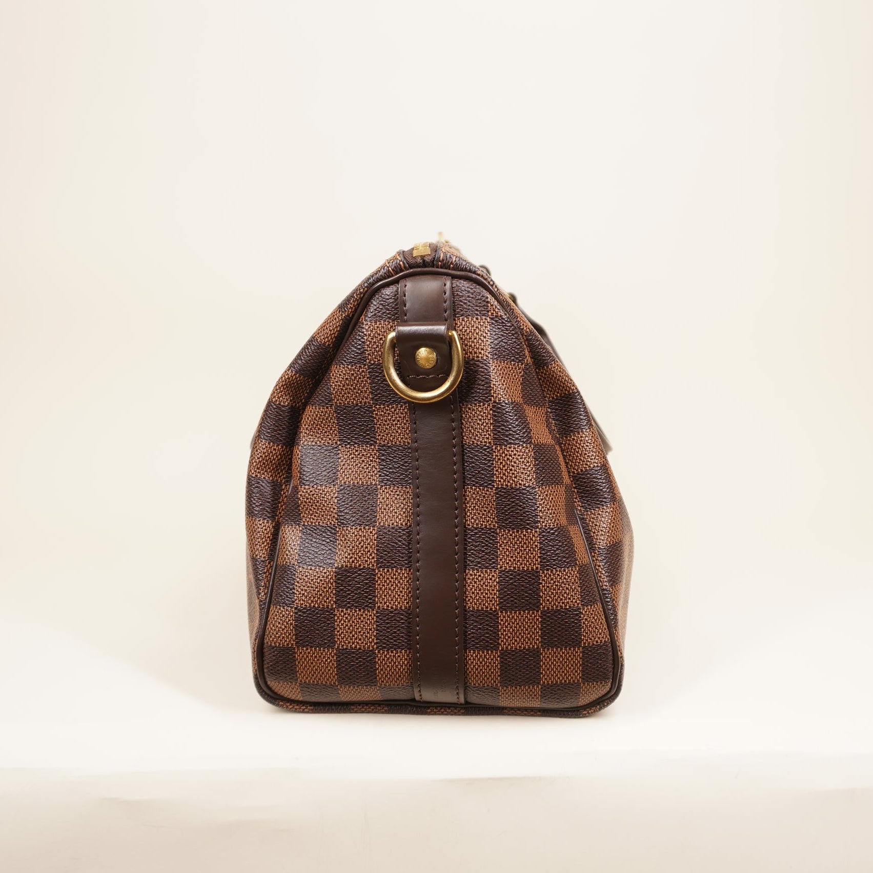 PRE-OWNED LV Damier Ebene Canvas Speedy 25 Bandouliere