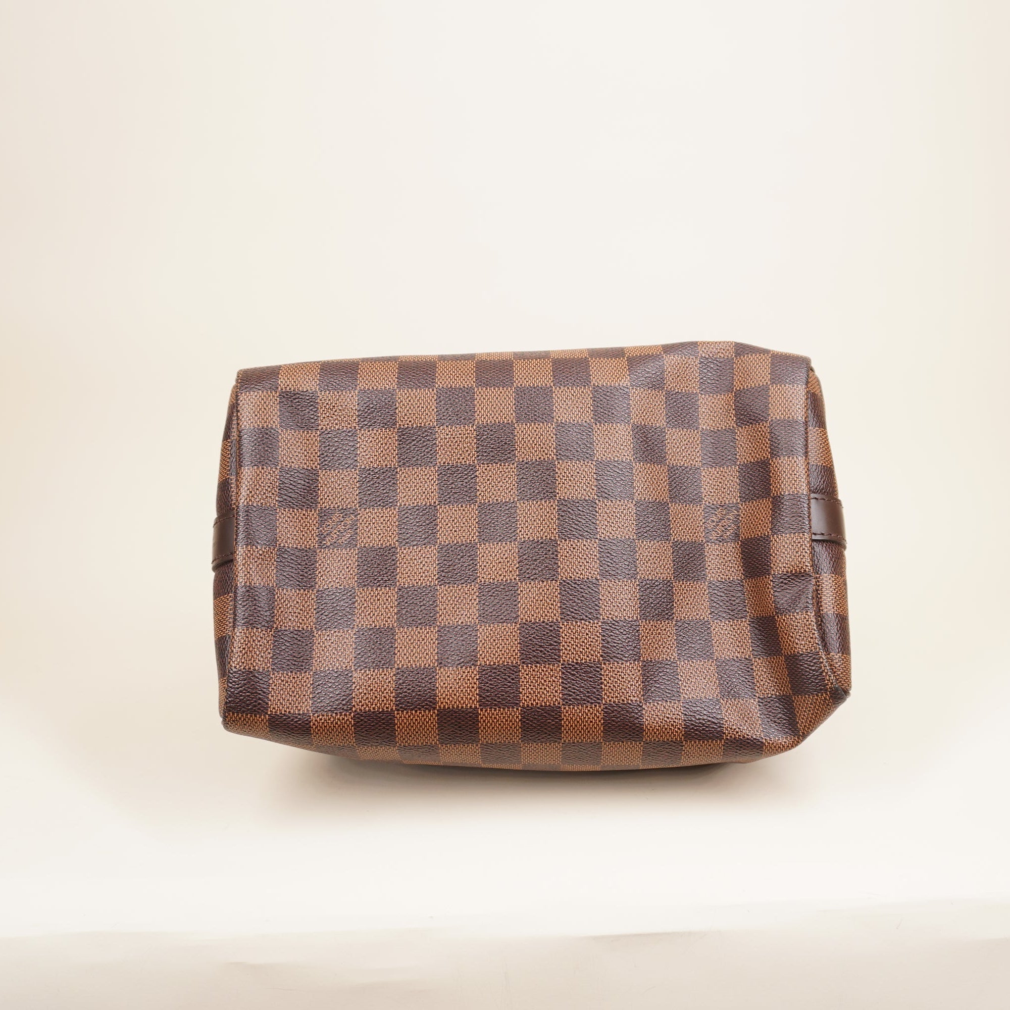PRE-OWNED LV Damier Ebene Canvas Speedy 25 Bandouliere