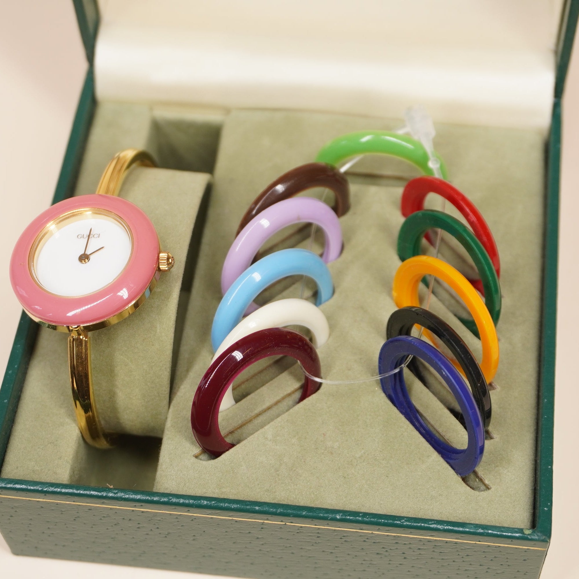 PRE-OWNED GG Vintage Interchangeable Bezel Watch