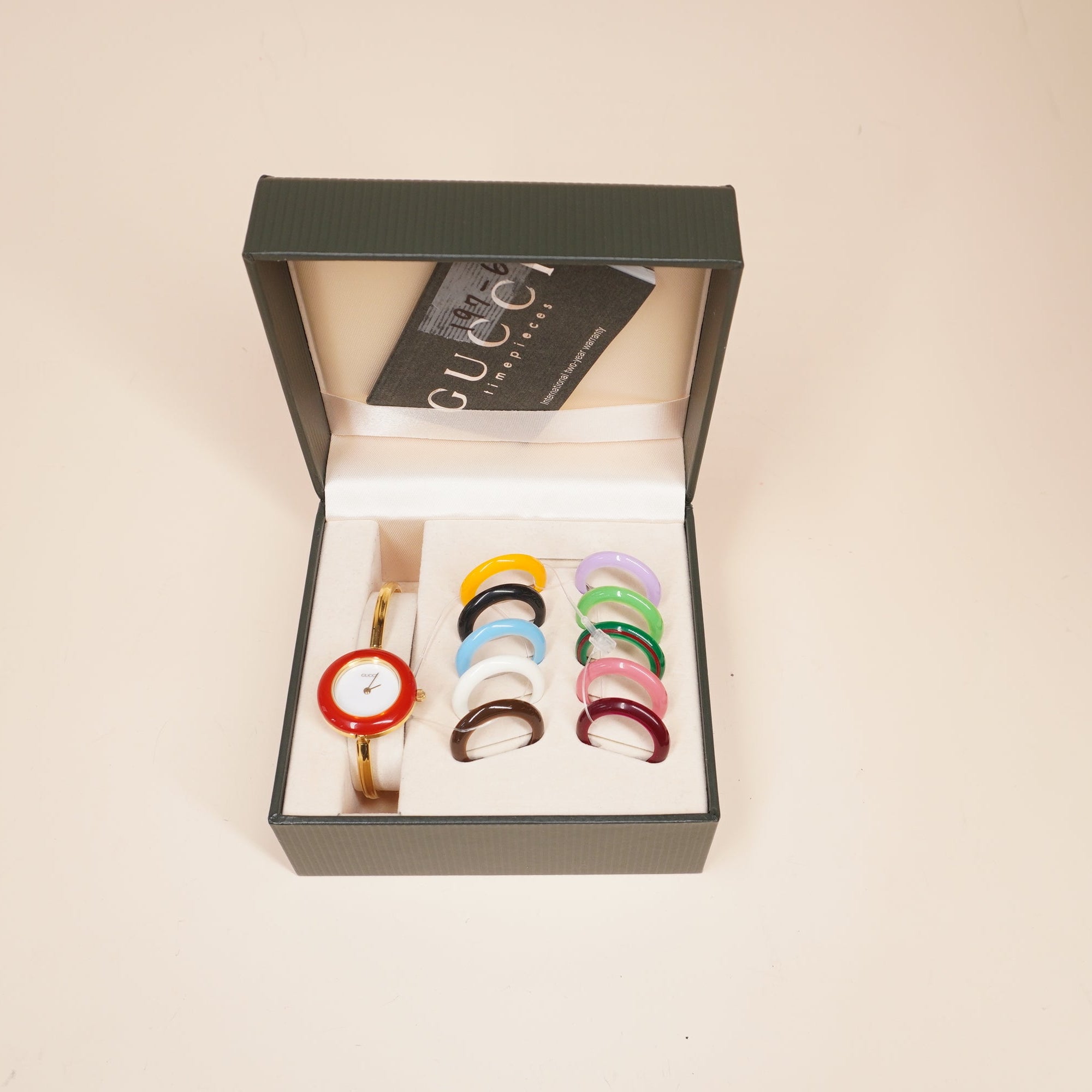 PRE-OWNED GG Vintage Interchangeable Bezel Watch