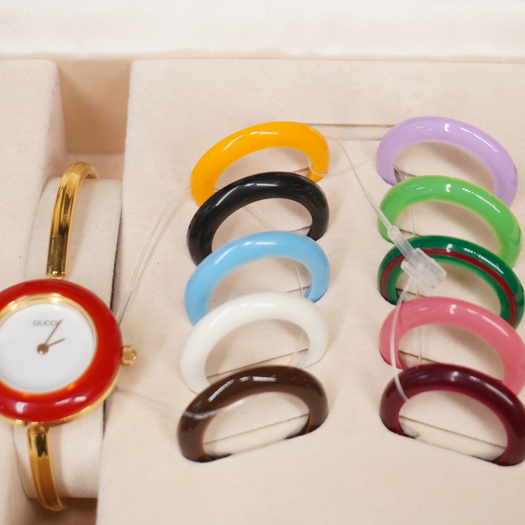 PRE-OWNED GG Vintage Interchangeable Bezel Watch