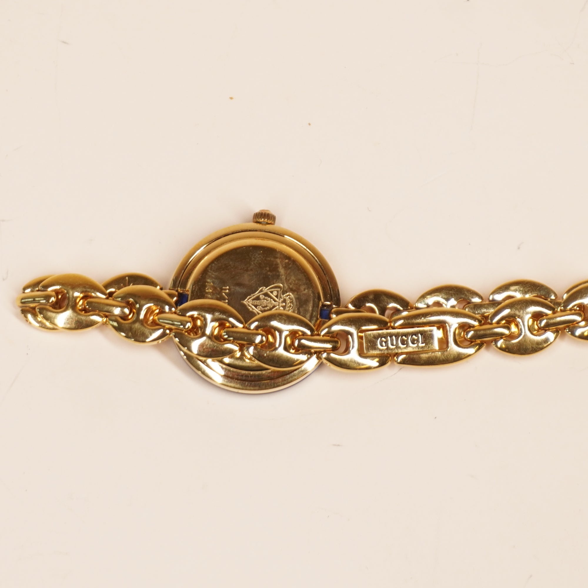 PRE-OWNED GG Vintage Change Bezel Watch Gold Plated