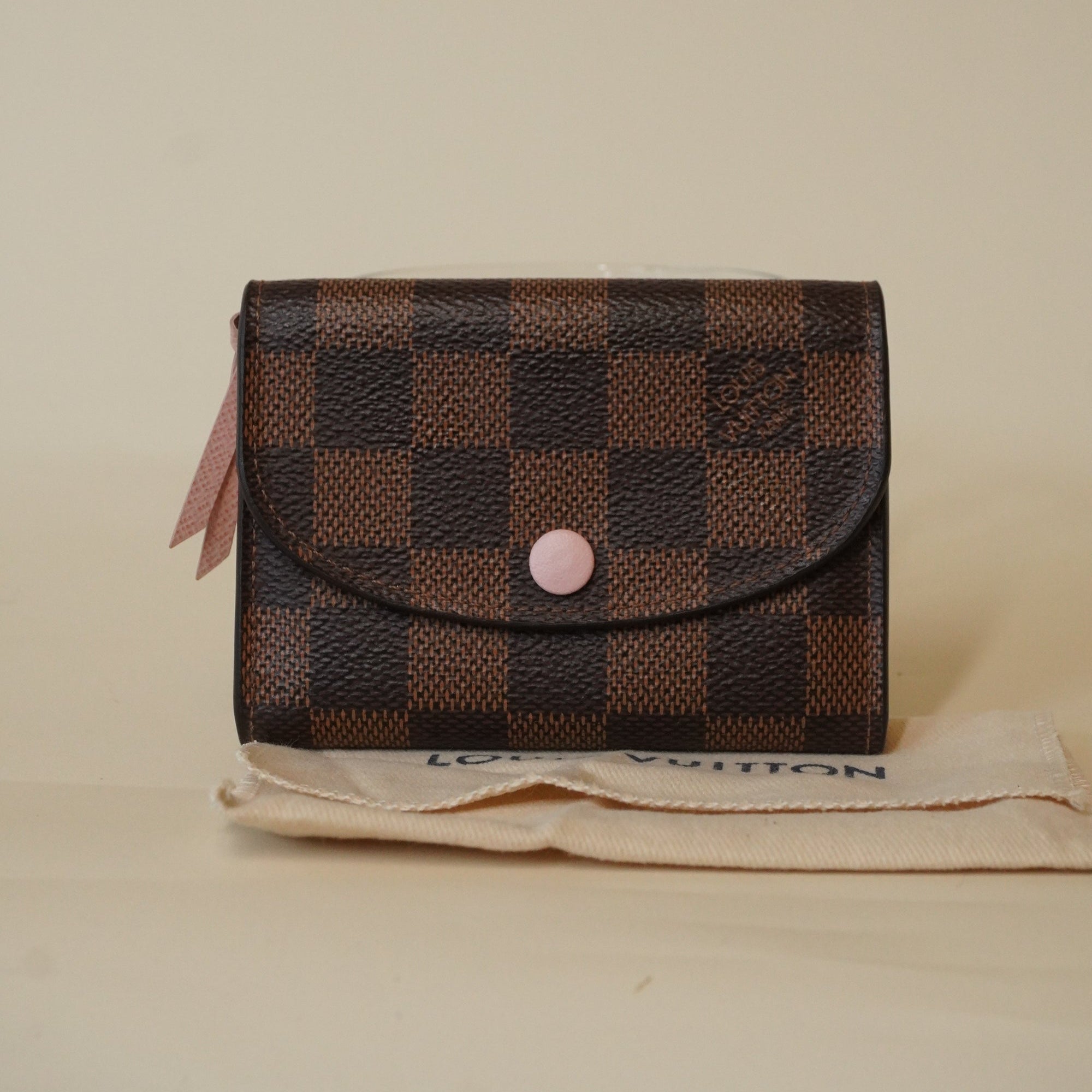 PRE-OWNED Rosalie Monogram Canvas Coin Purse 