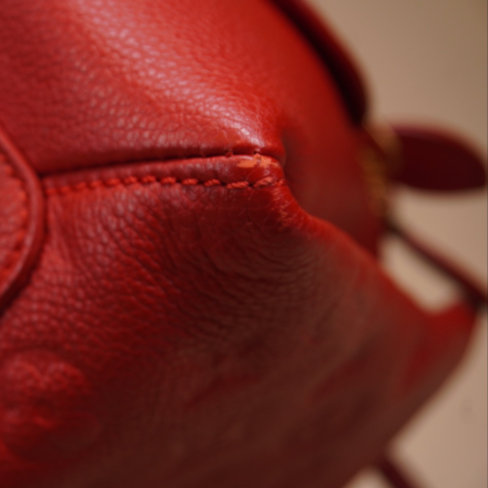 PRE-OWNED LV Monogram Empreinte Vosges MM Shoulder Bag