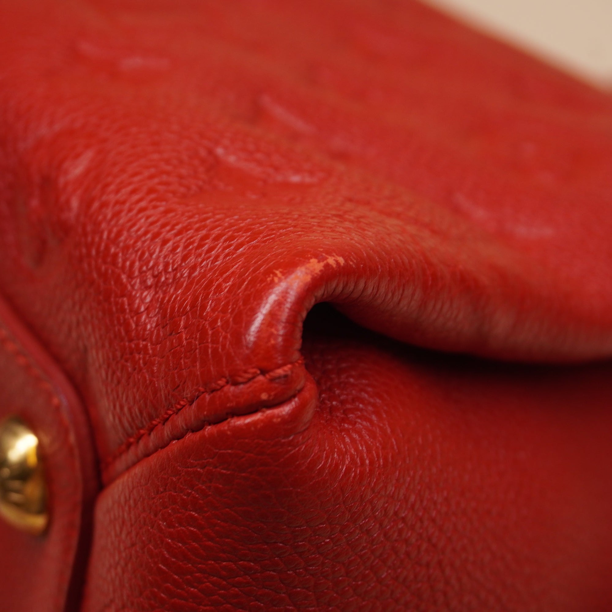 PRE-OWNED LV Monogram Empreinte Vosges MM Shoulder Bag