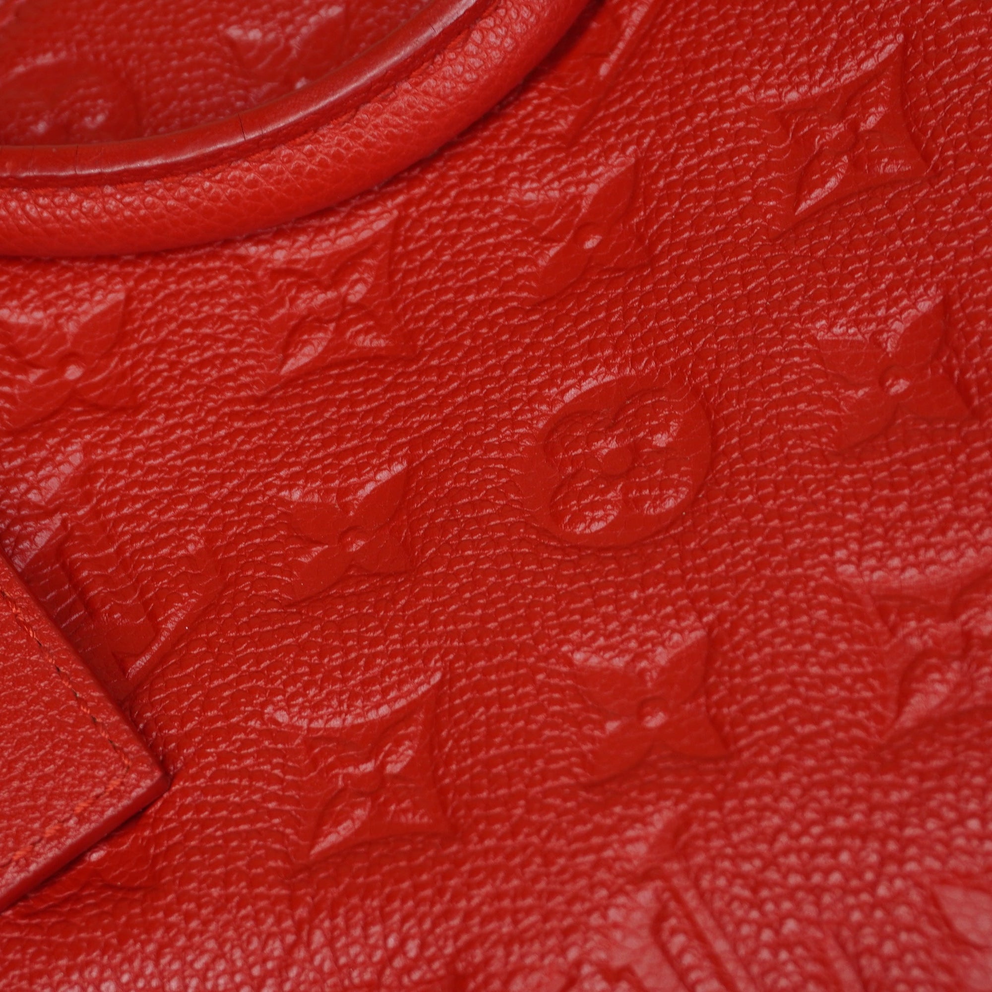 PRE-OWNED LV Monogram Empreinte Vosges MM Shoulder Bag