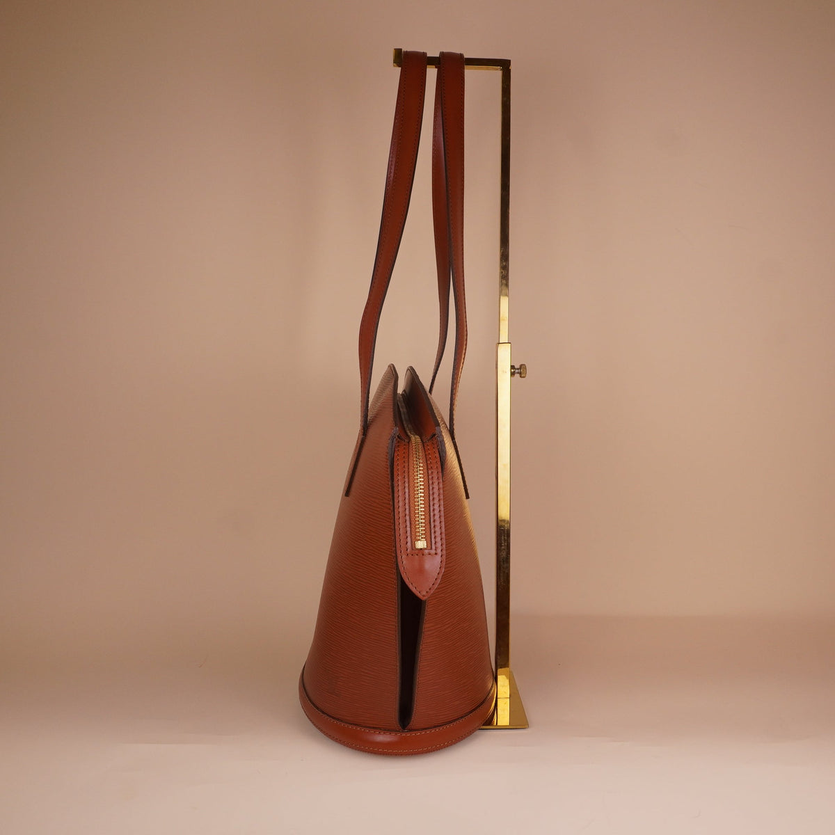 PRE-OWNED LV Brown Epi Saint Jacques PM Shoulder Bag