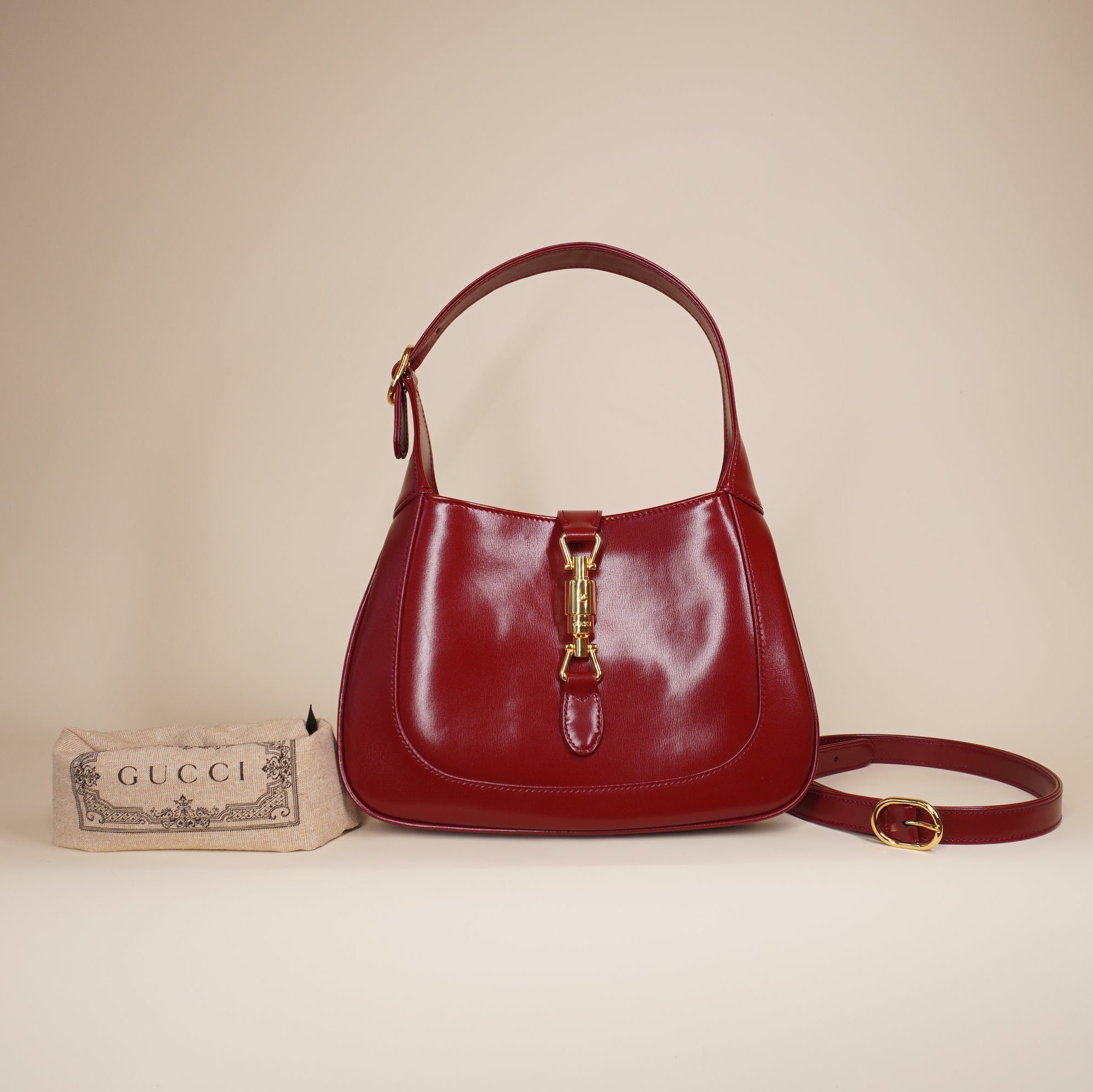 PRE-OWNED Small Leather Jackie 1961 Hobo Shoulder Bag