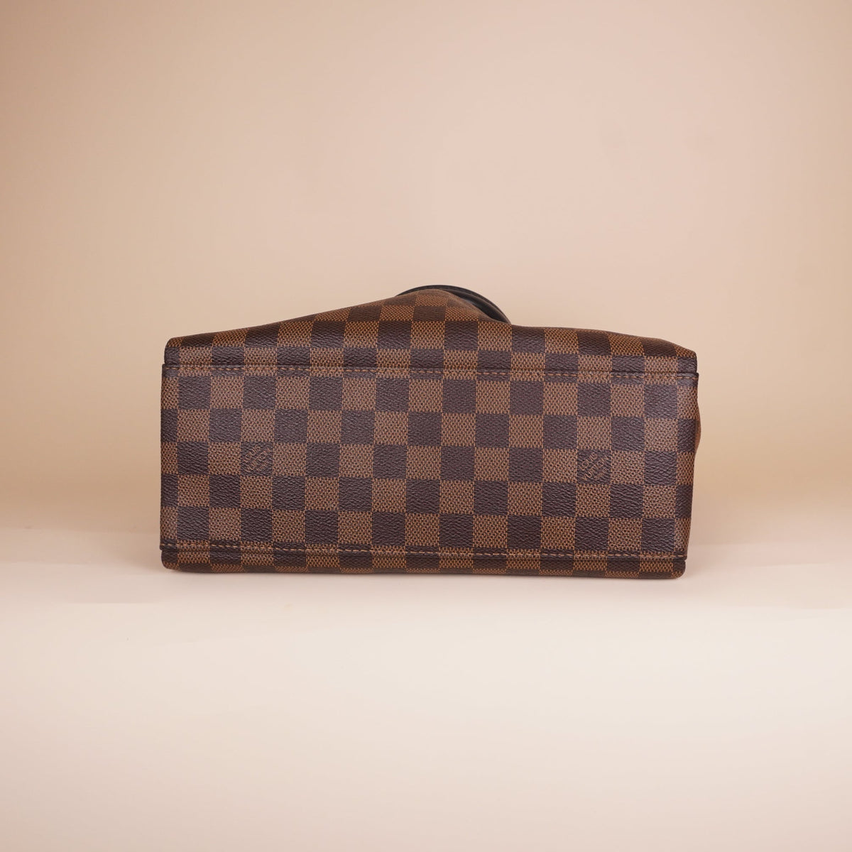 PRE-OWNED LV Damier Ebene Odeon Tote PM Shoulder Bag