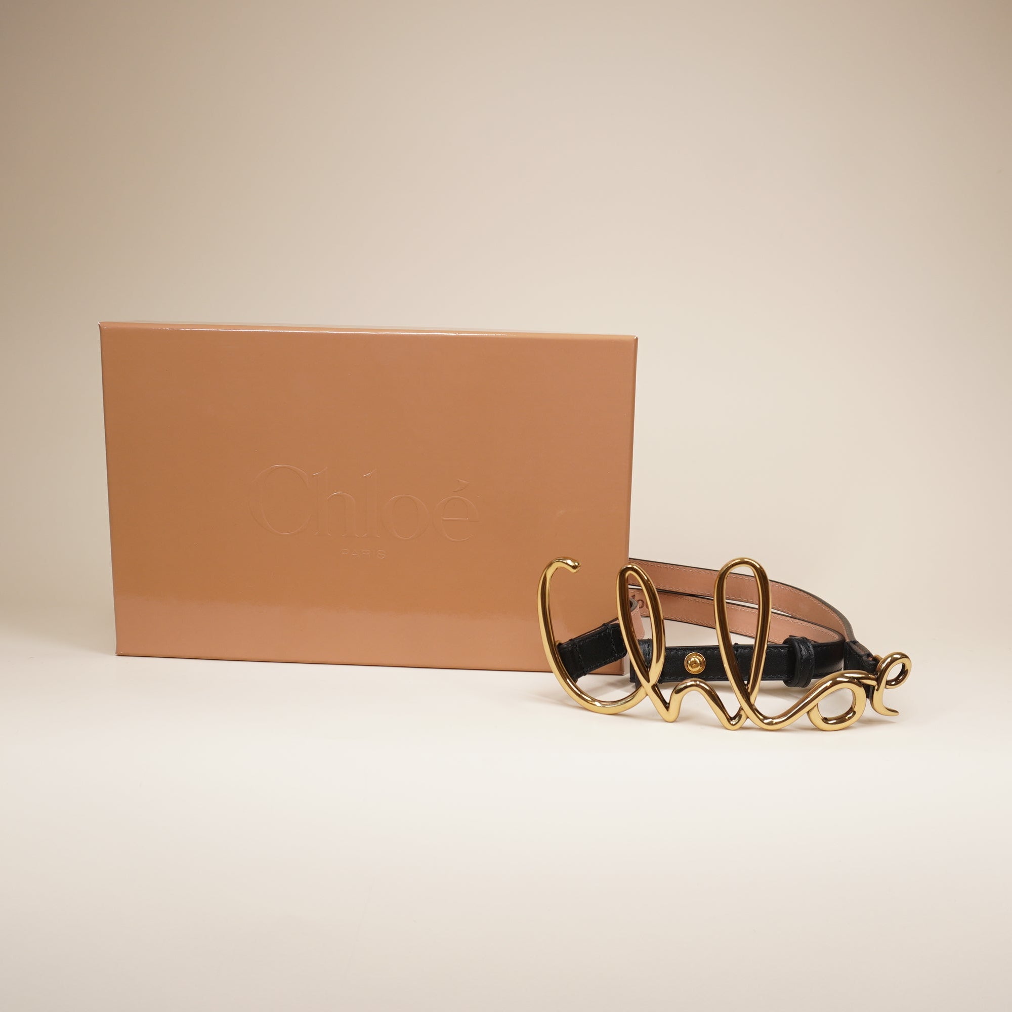 PRE-OWNED The Chloé Iconic Belt size L