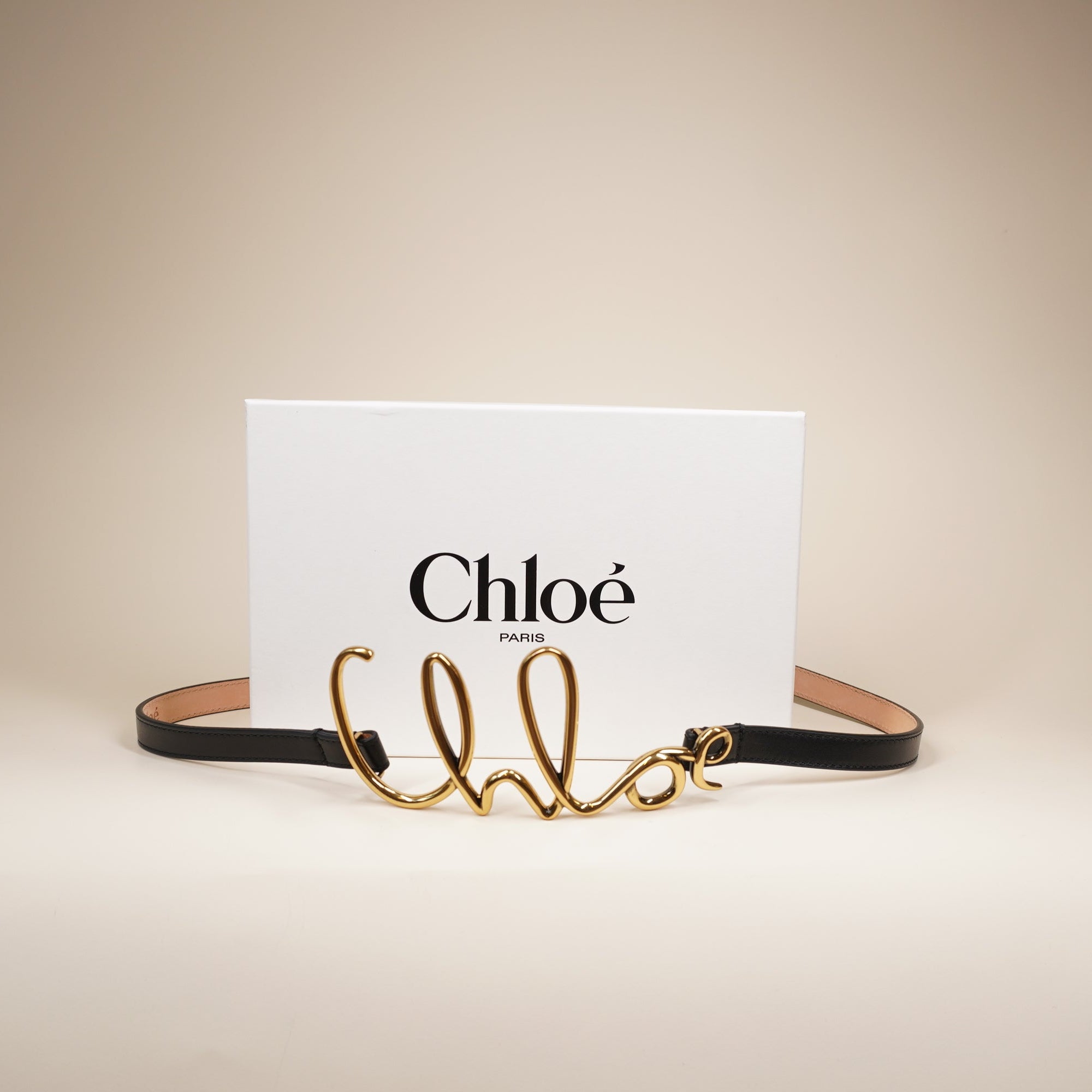 PRE-OWNED The Chloé Iconic Belt size M