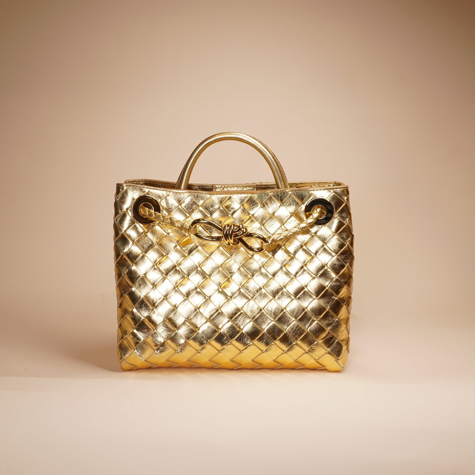 PRE-OWNED Multi Small Leather Andiamo Top-Handle Bag
