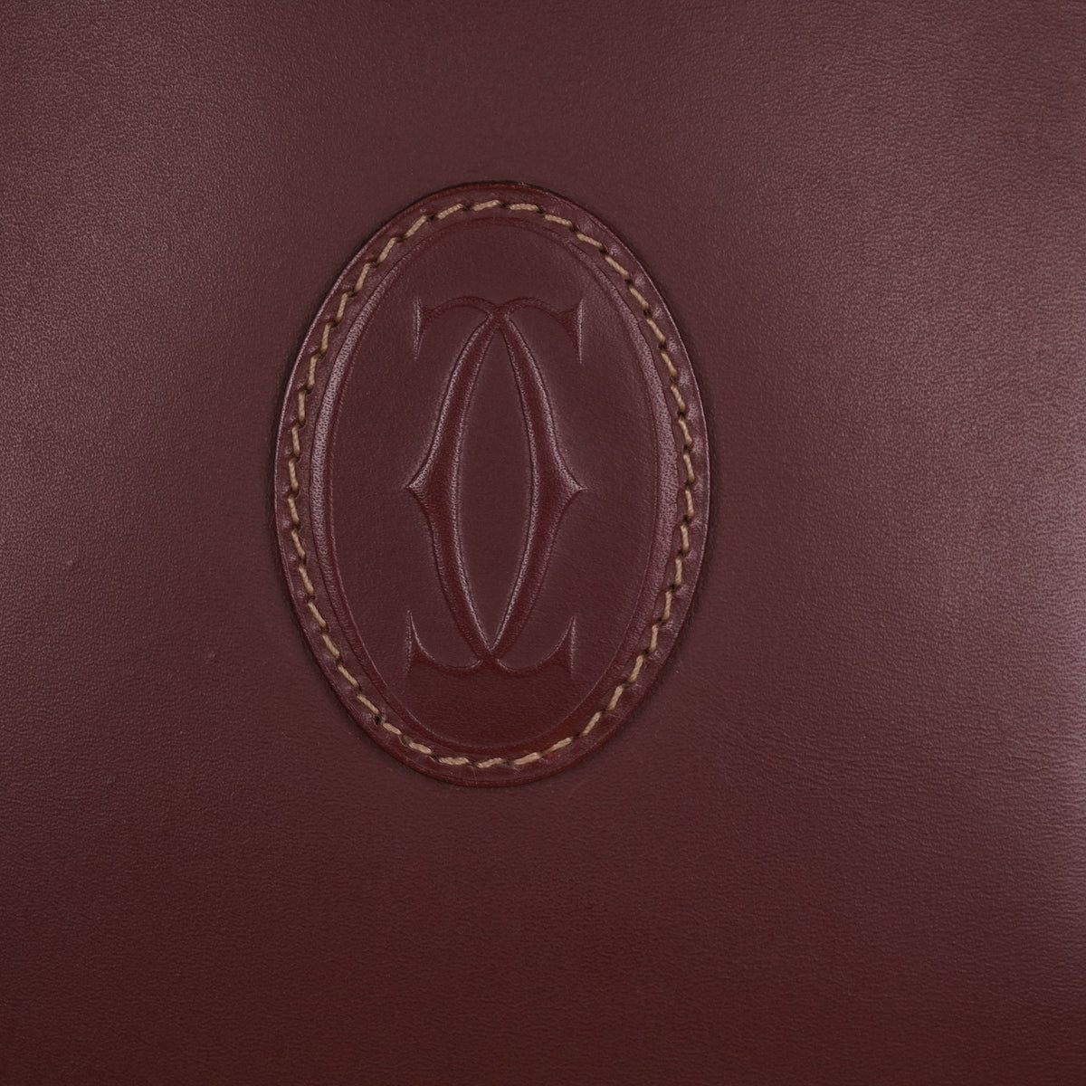 PRE-OWNED Must de Cartier Vintage Leather Bucket