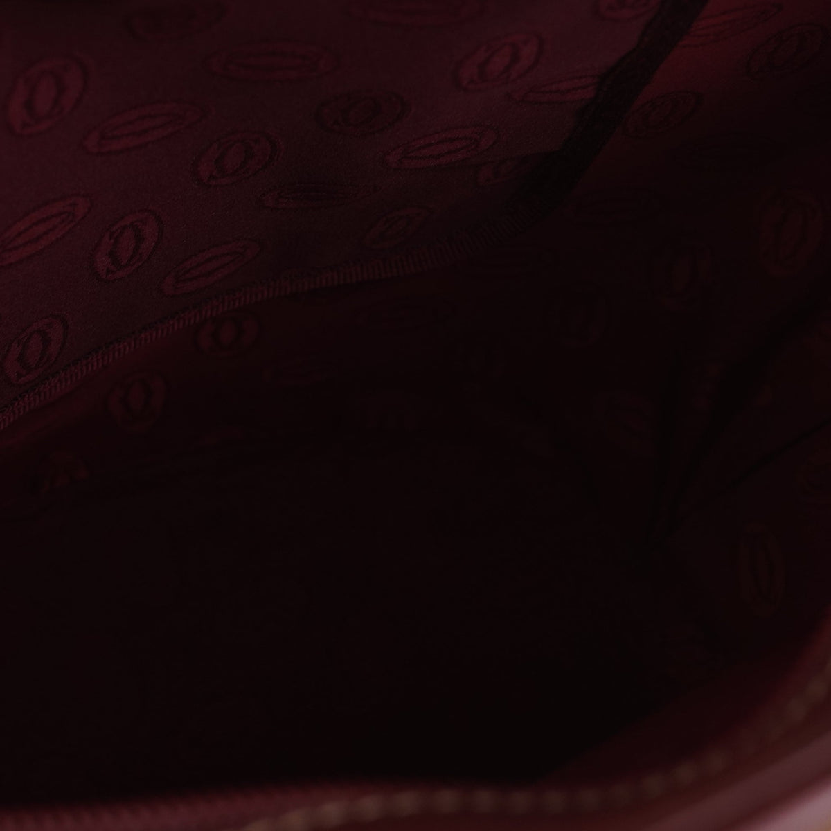 PRE-OWNED Must de Cartier Vintage Leather Bucket