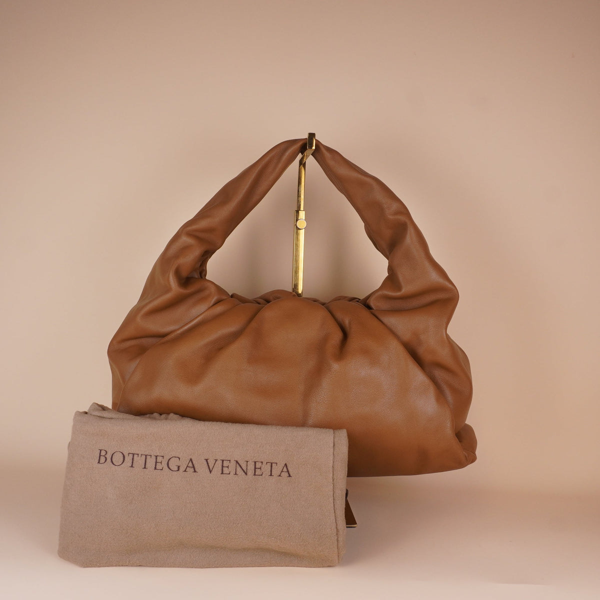 PRE-OWNED The Leather Shoulder Pouch