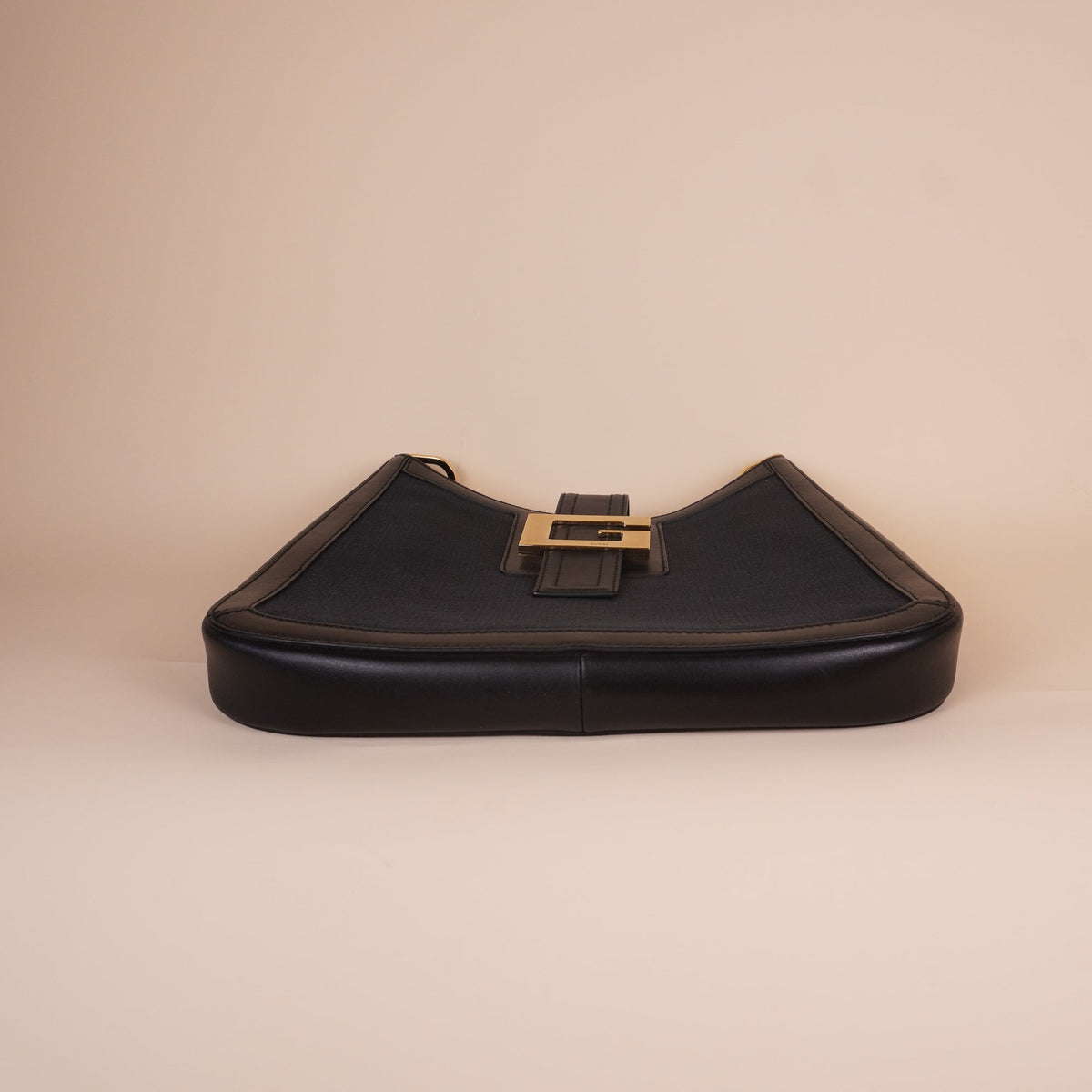PRE-OWNED GG Vintage Square G Buckle Shoulder Bag