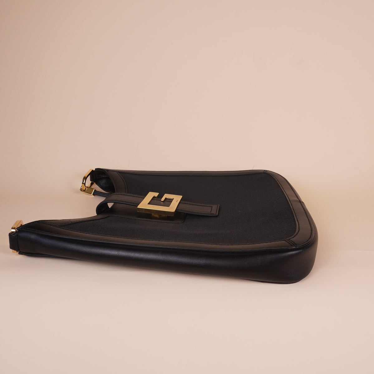 PRE-OWNED GG Vintage Square G Buckle Shoulder Bag
