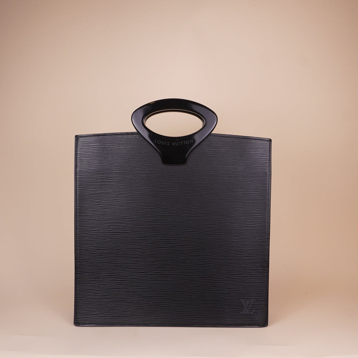 PRE-OWNED LV Black Epi Leather Monogram Ombre