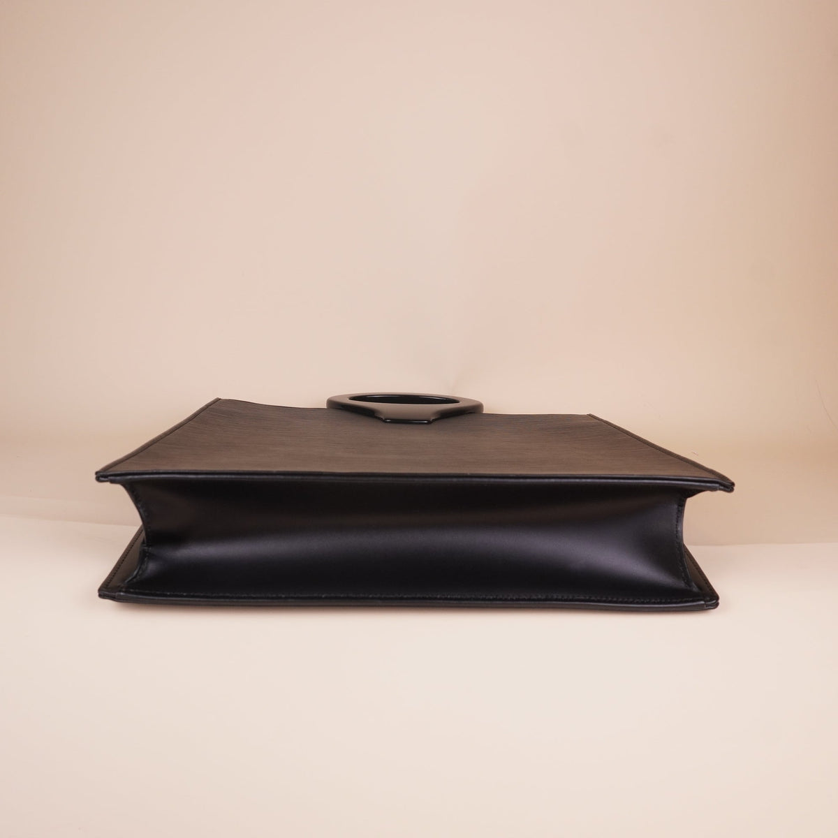 PRE-OWNED LV Black Epi Leather Monogram Ombre