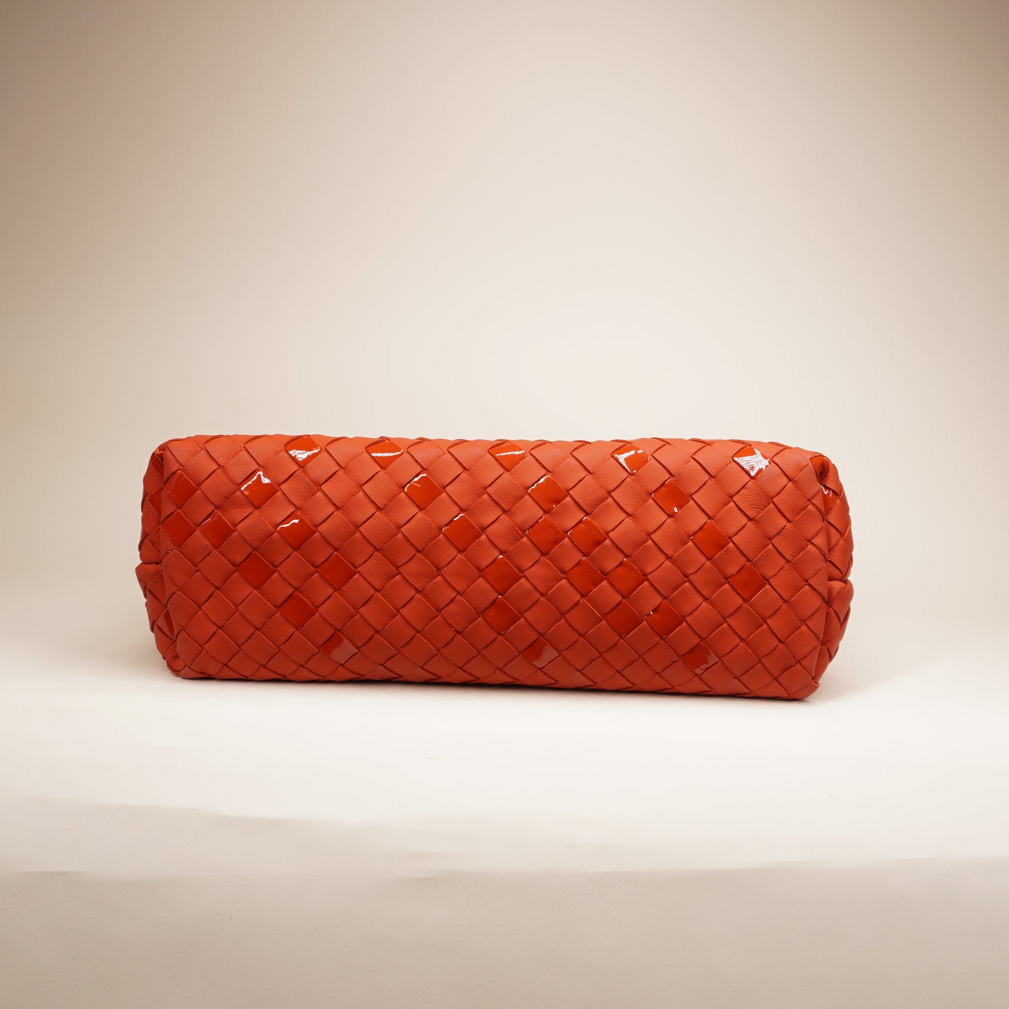 PRE-OWNED Small Nappa Intrecciato Olimpia Shoulder Bag