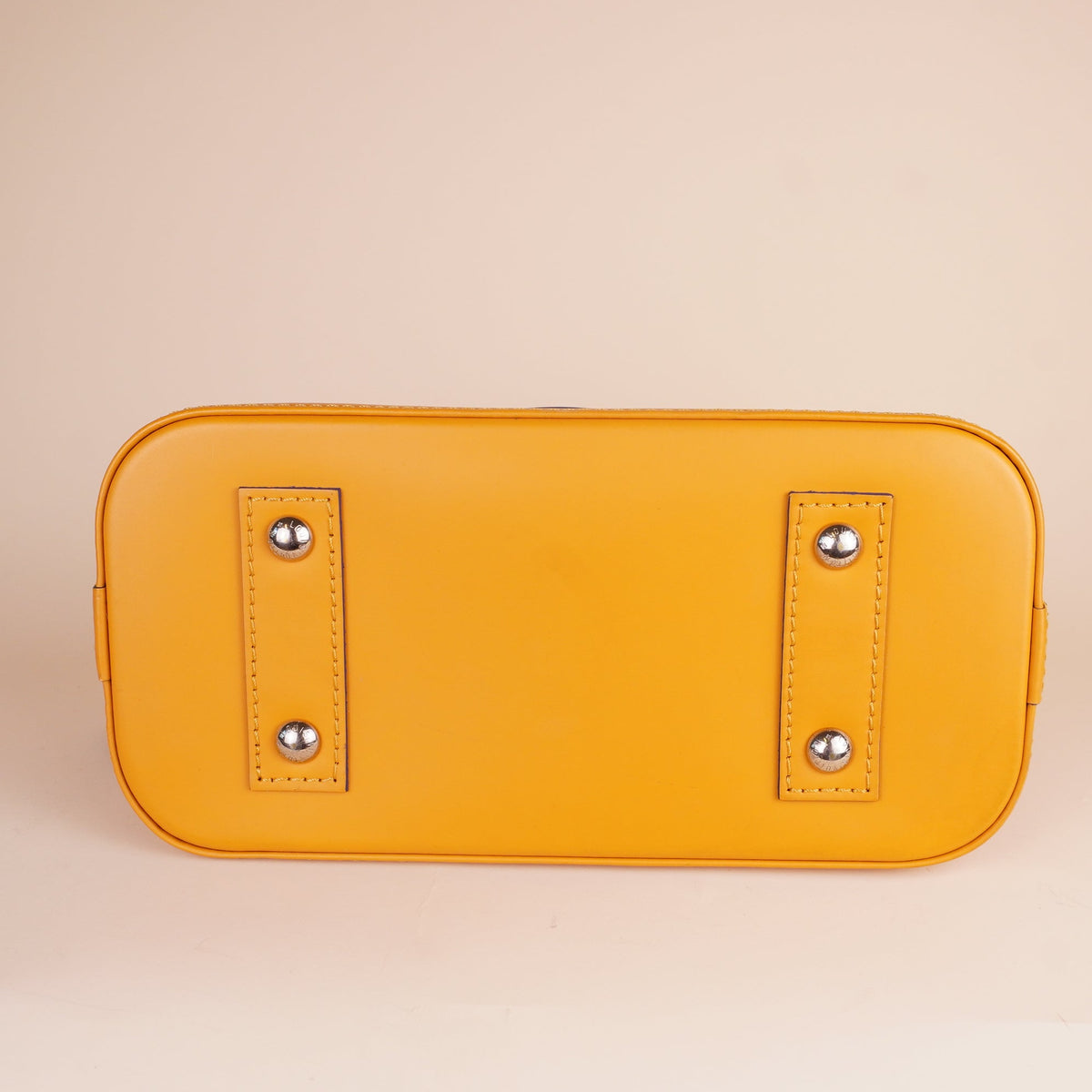 PRE-OWNED LV Gold Miel Epi Leather Alma BB Bag